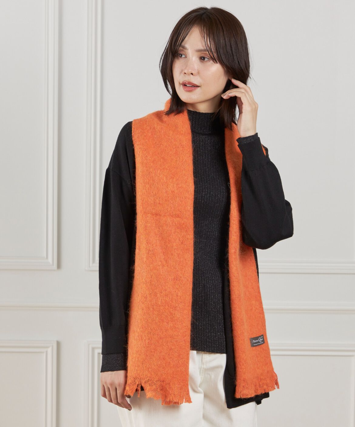 DAY by DAY it&rsquo;s international「カラーフリンジ マフラー 《PIERRE QUIOC/ピエールキオック》」|ストール|