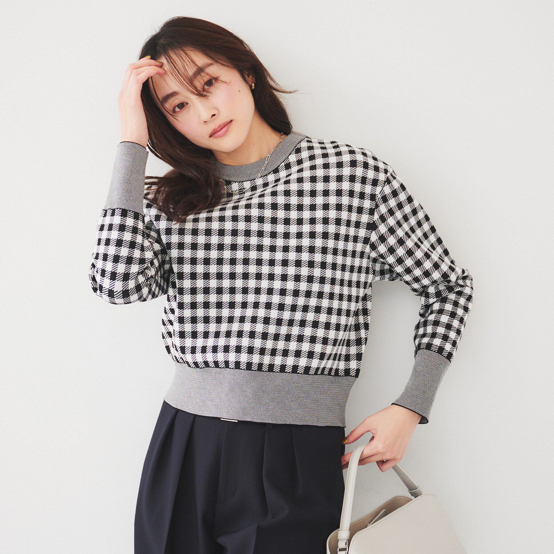 UNTITLED「【セットアップ可能】スポンディッシュプルオーバー」|ニット・セーター|