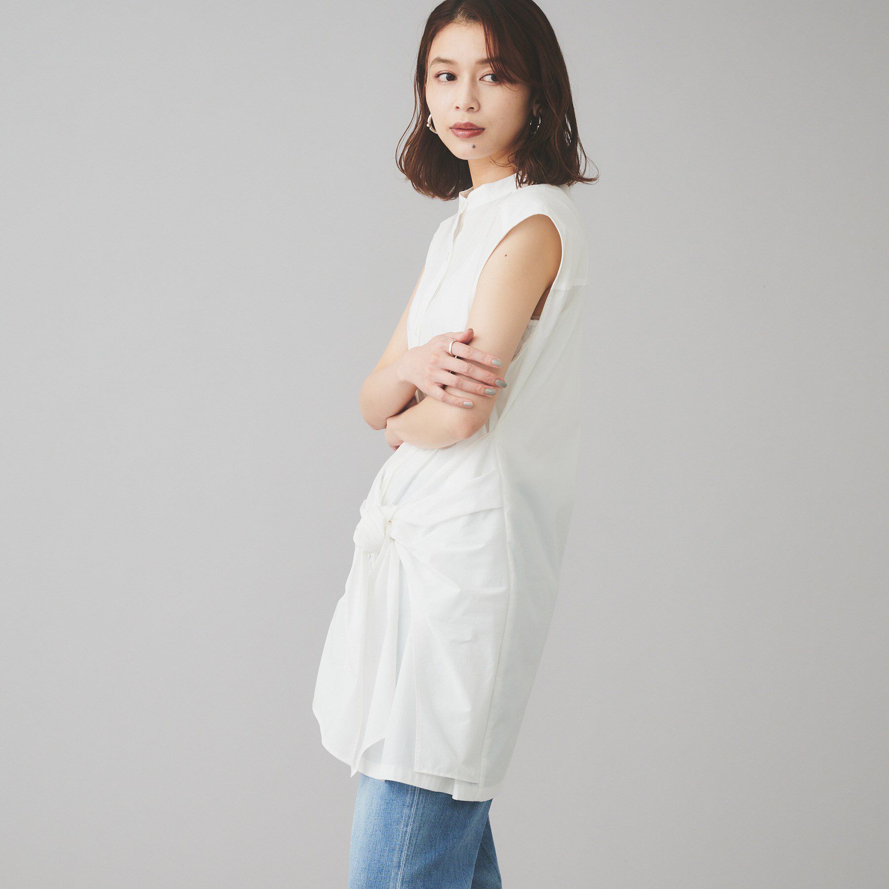 UNTITLED「【YENN】ロインクロス デザインシャツ」|シャツ・ブラウス|