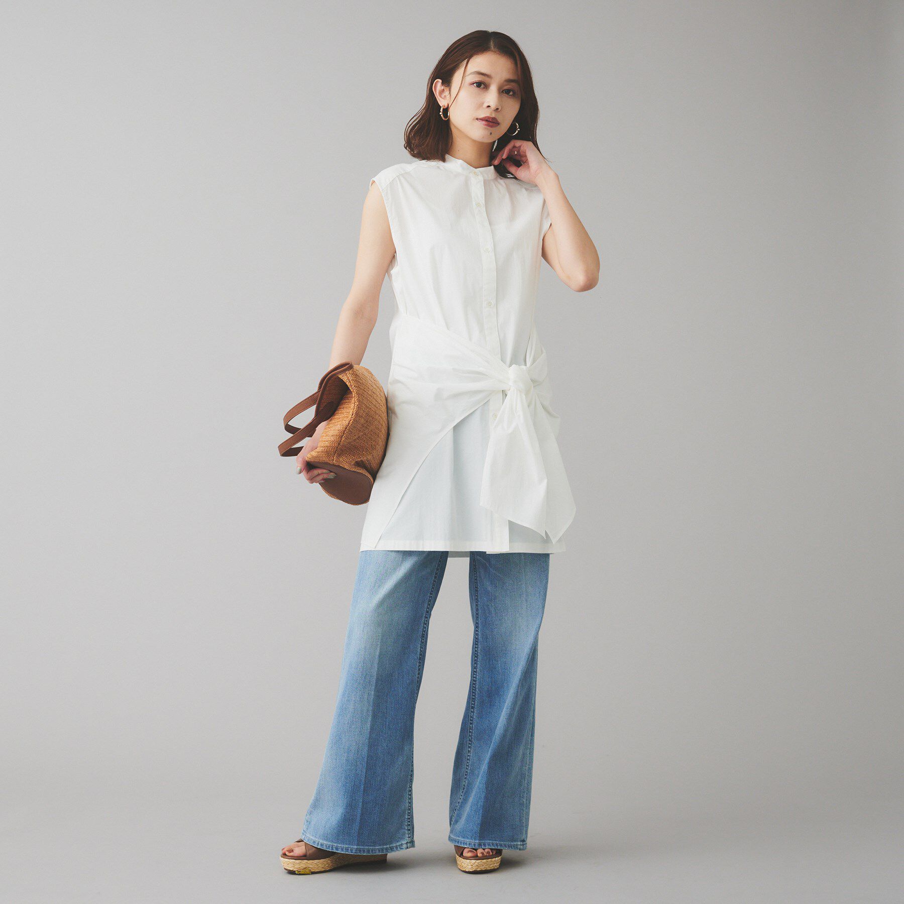 UNTITLED「【YENN】ロインクロス デザインシャツ」|シャツ・ブラウス|