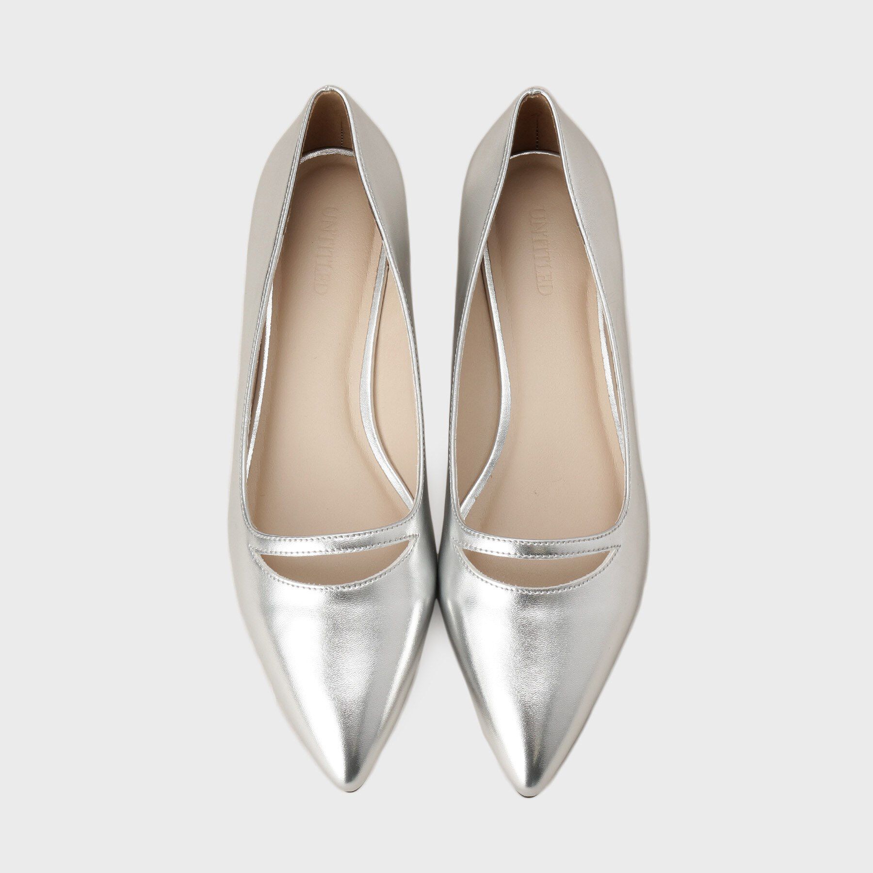 UNTITLED「メタリックフラットシューズ」|その他|