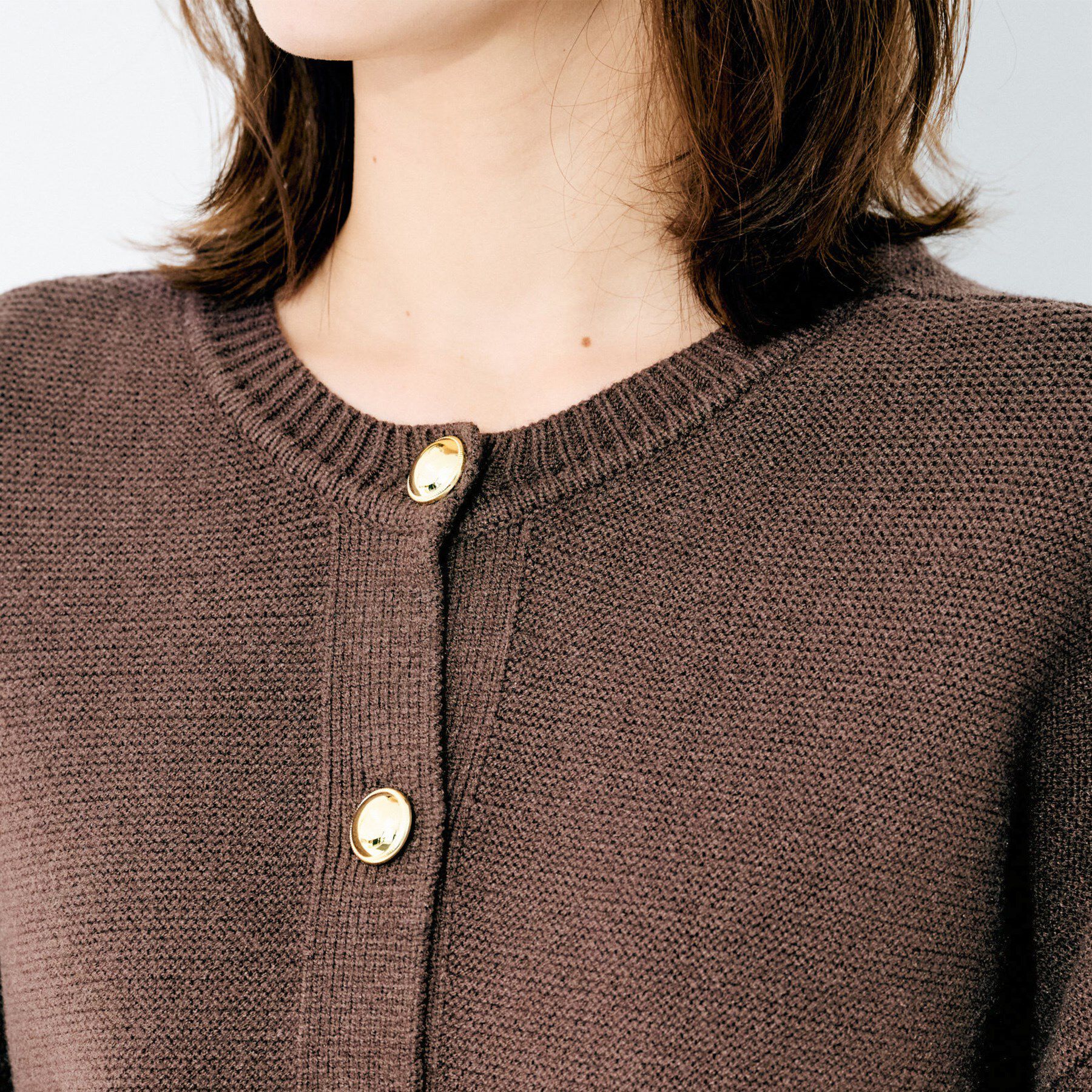 UNTITLED「【TORRAZZO DONNA】ファースリーブ2wayプルオーバー」|Tシャツ・カットソー|