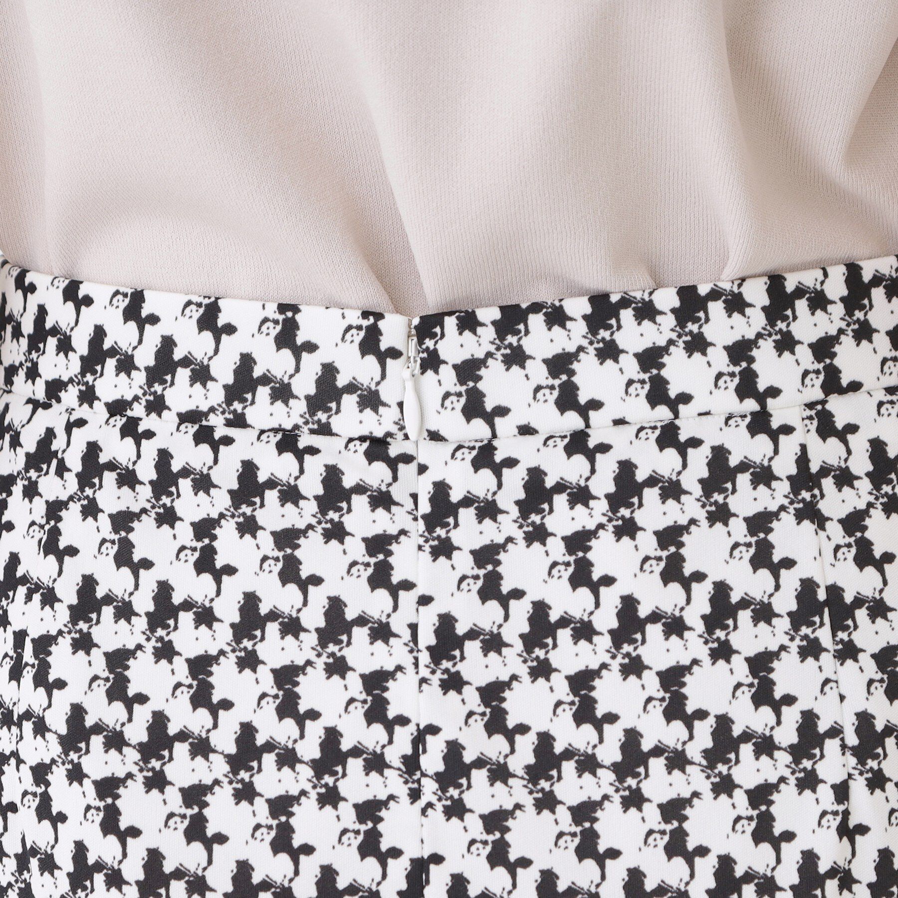 COUP DE CHANCE「【手洗い可／日本製／セットアップ可】幾何柄タイトスカート」|スカート|