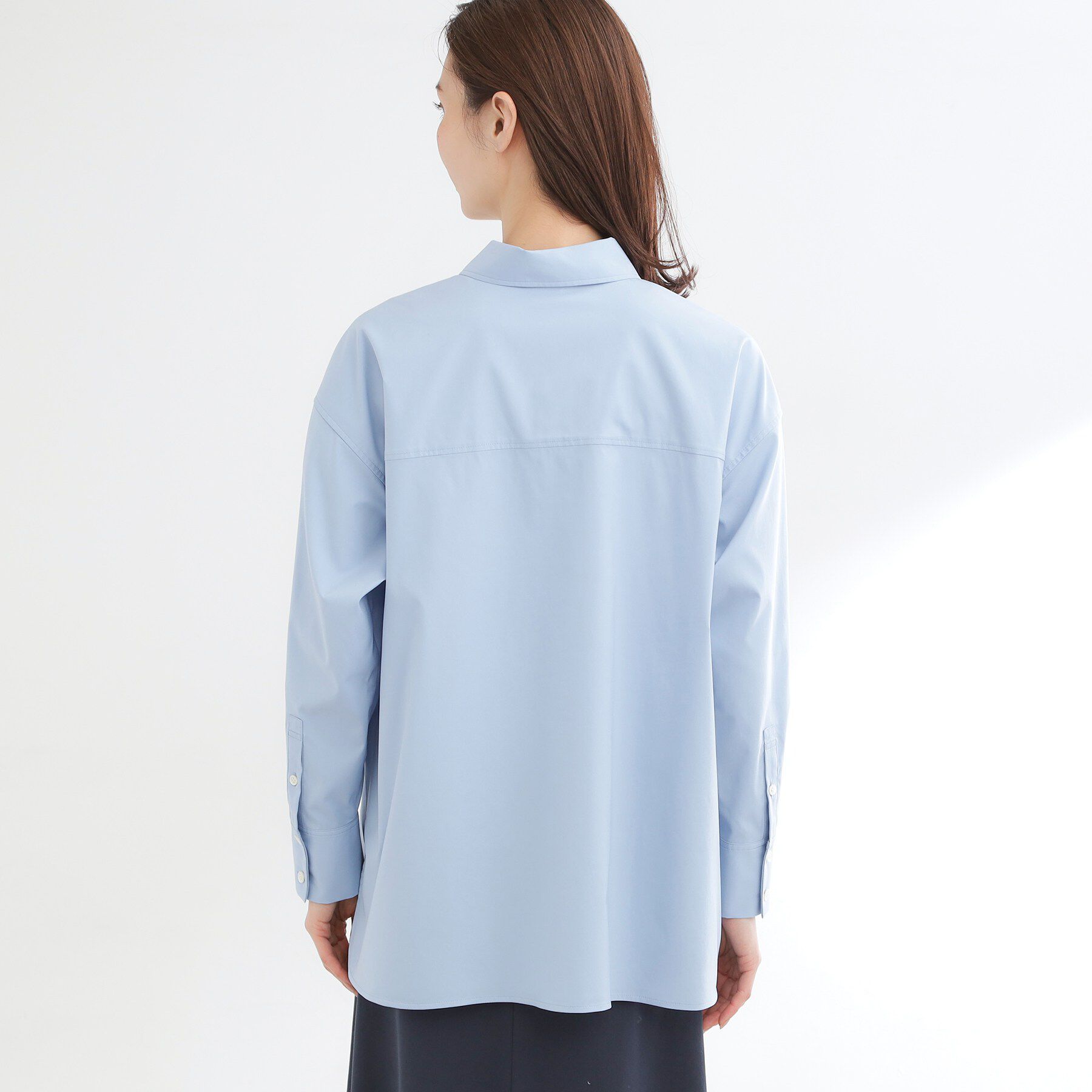 Reflect「【羽織りにも◎】タイプライタービッグシャツ」|シャツ・ブラウス|