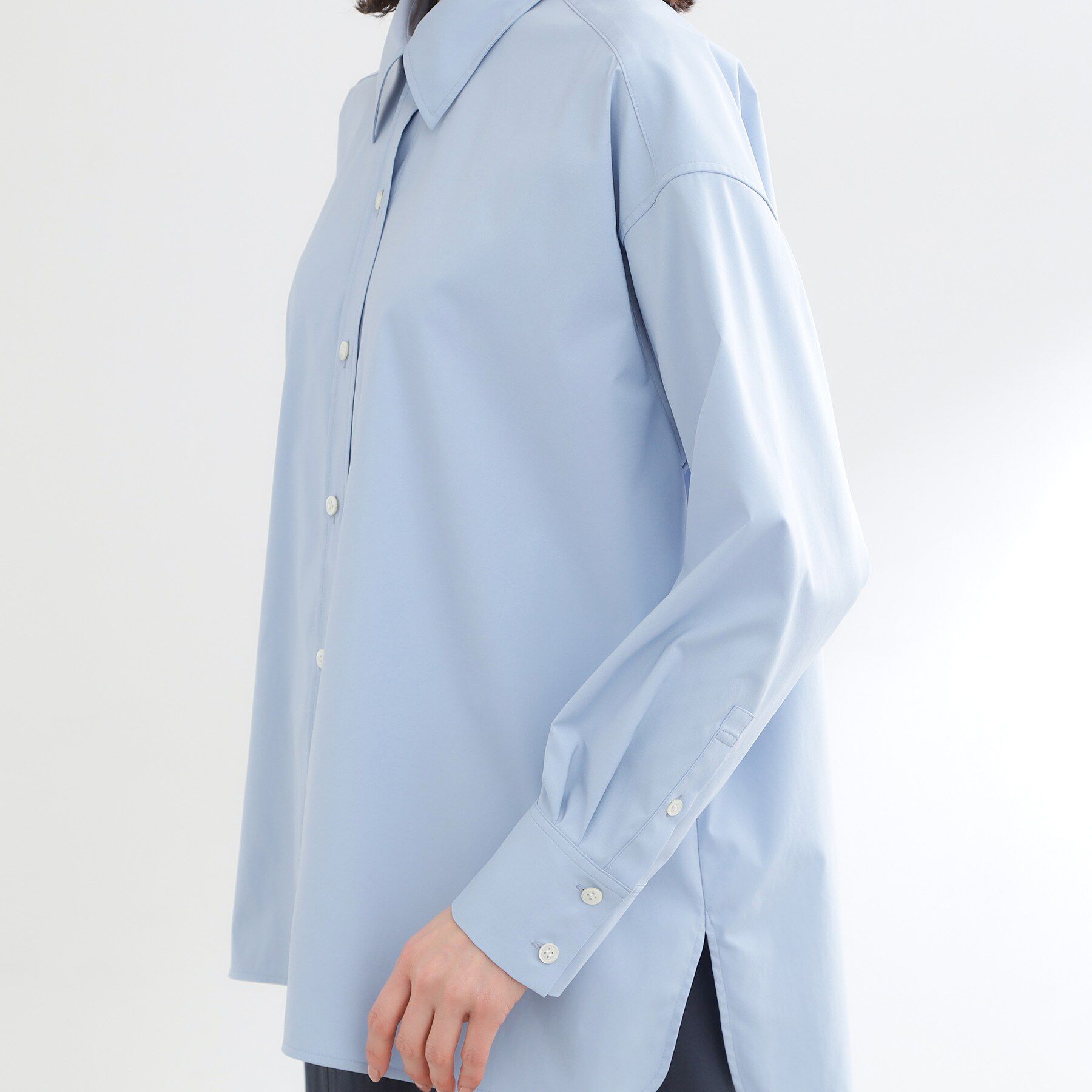 Reflect「【羽織りにも◎】タイプライタービッグシャツ」|シャツ・ブラウス|