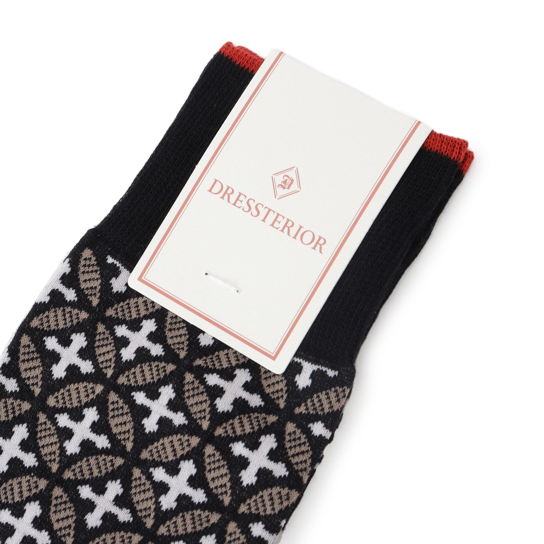 DRESSTERIOR「オーバーラップサークル ソックス」|ソックス|