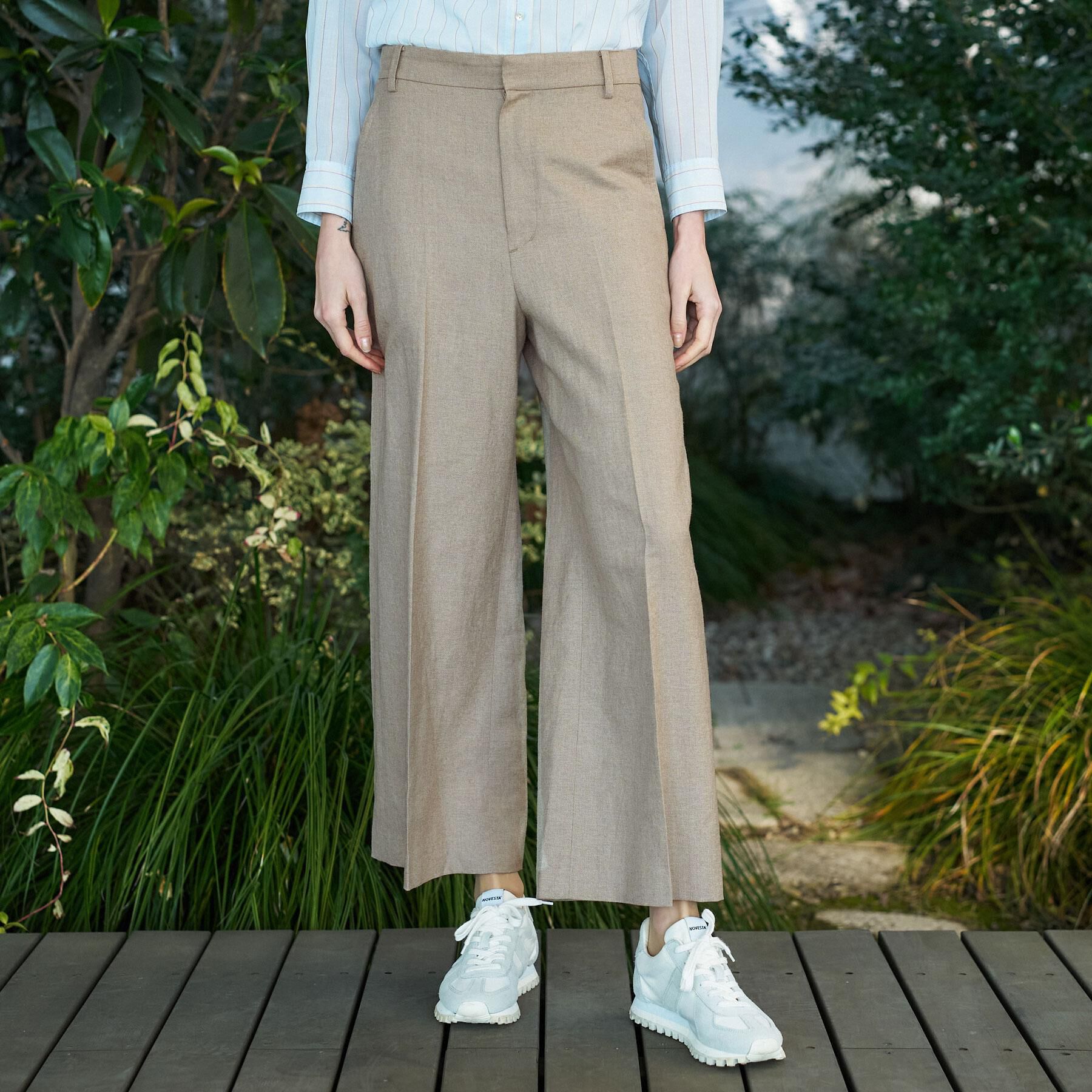 DRESSTERIOR「【セットアップ可】リネンブレンドワイドパンツ」|その他|