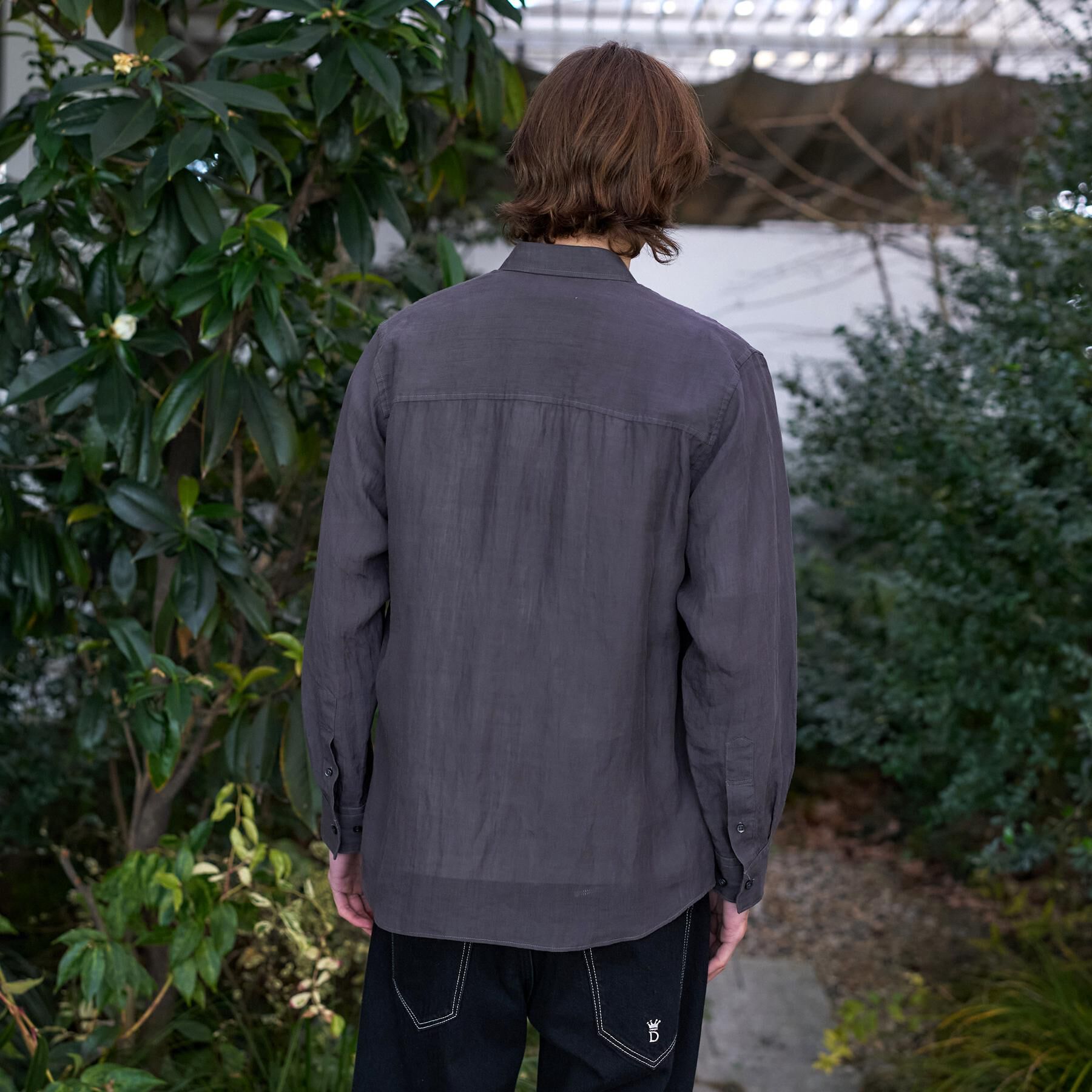 DRESSTERIOR「ガーメンドダイ ピュアリネンシャツ」|シャツ・ブラウス|