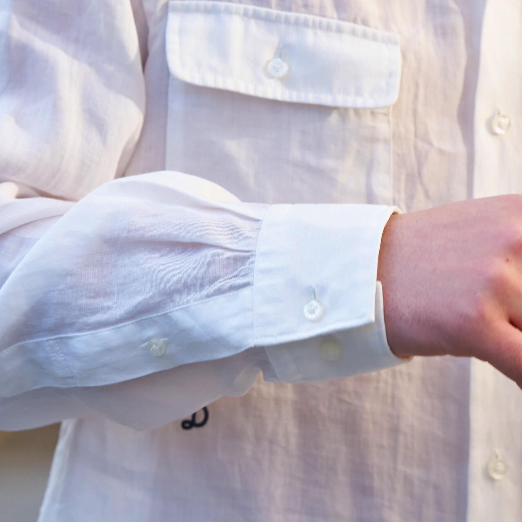 DRESSTERIOR「ガーメンドダイ ピュアリネンシャツ」|シャツ・ブラウス|