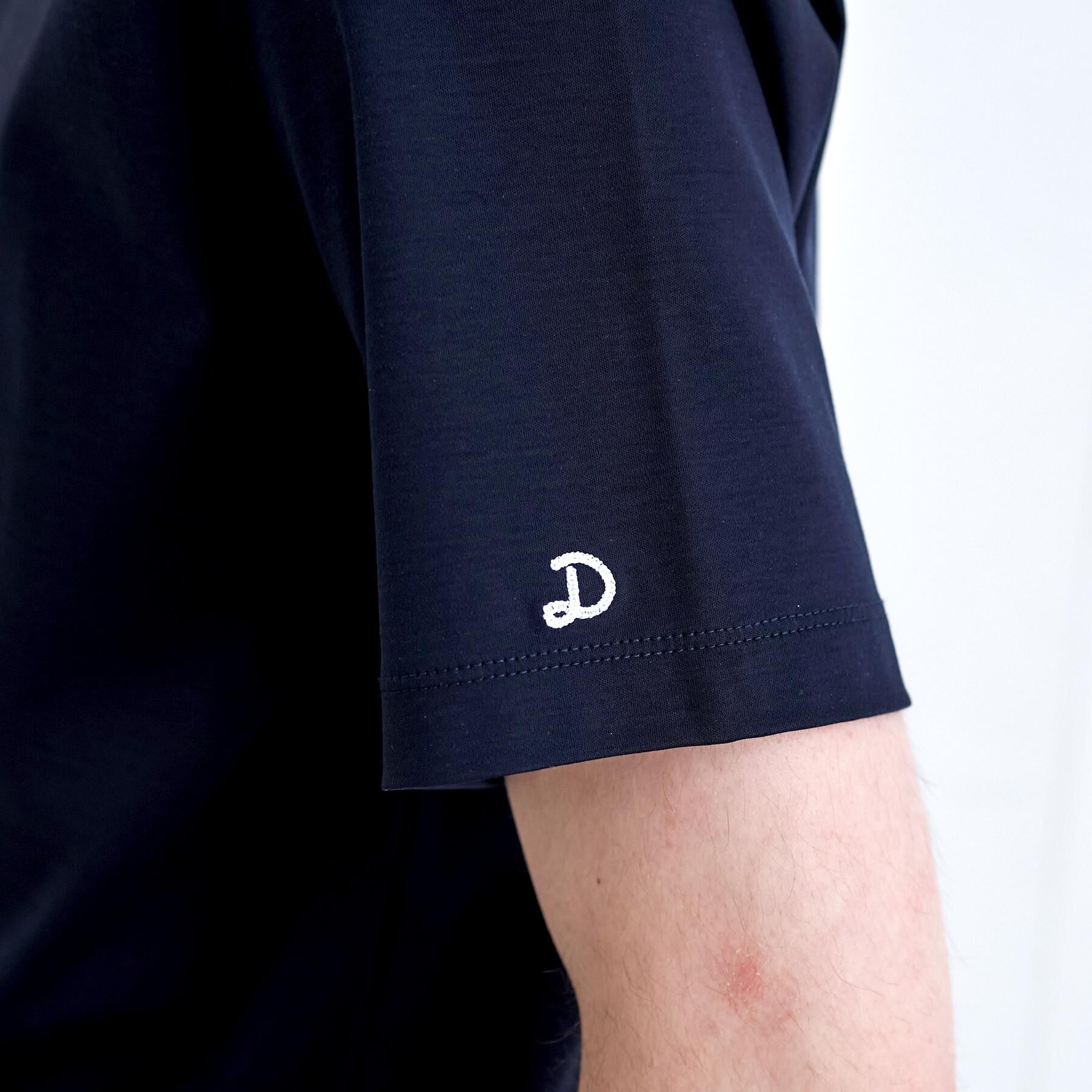 DRESSTERIOR「【接触冷感／抗菌防臭／消臭】ICE CLEAR COTTON モックネックTシャツ」|Tシャツ・カットソー|