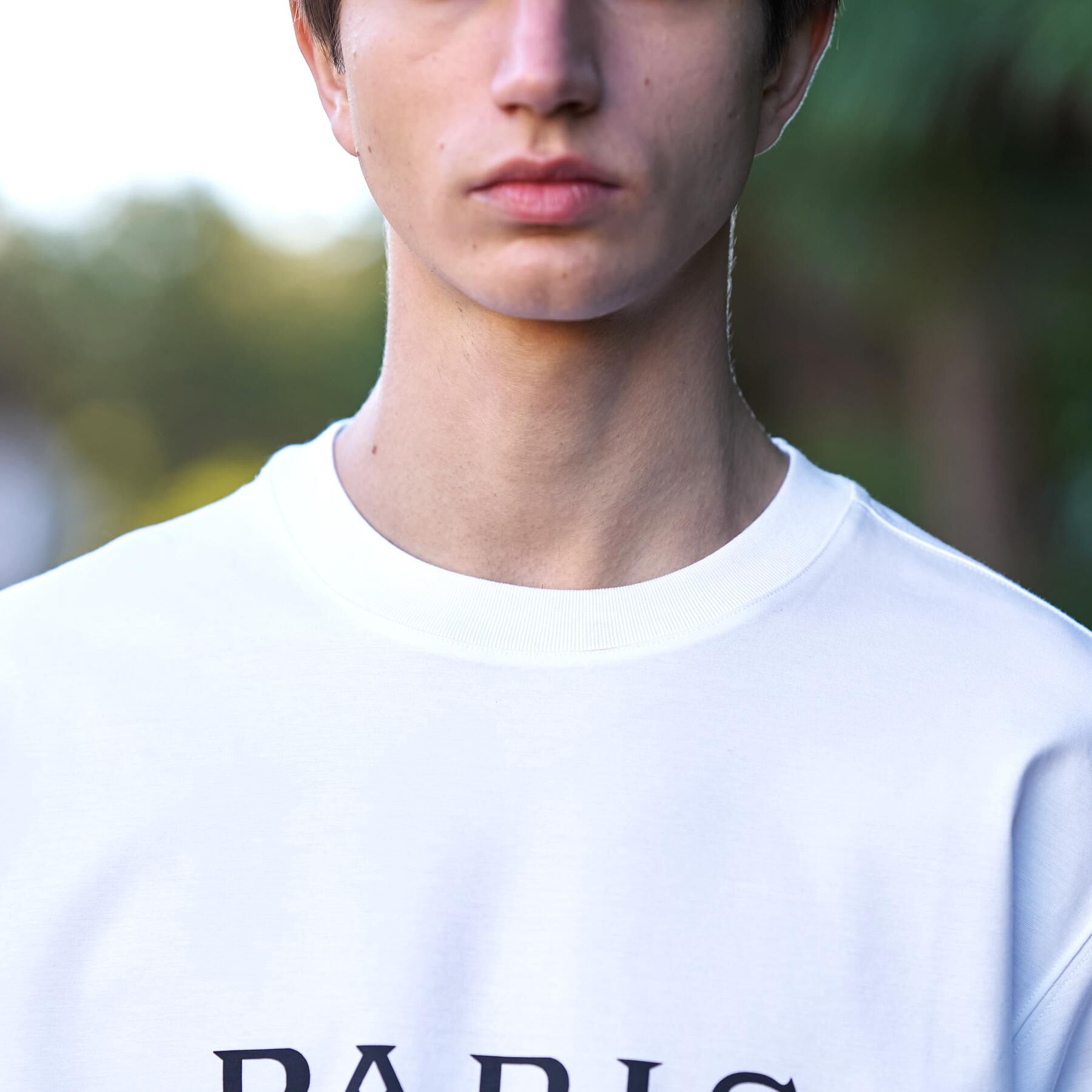 DRESSTERIOR「【接触冷感／UVカット／抗菌防臭／しわ防止】クールデオドラント ロゴTシャツ」|Tシャツ・カットソー|