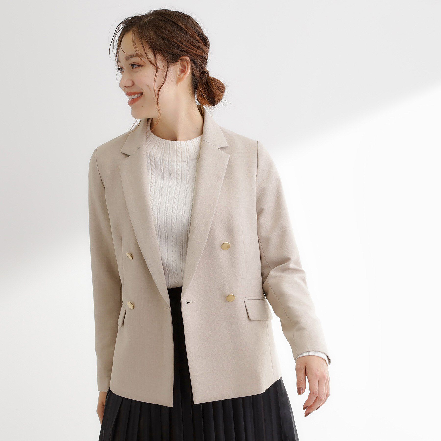 grove「【カセット服】ダブルブレストテーラードジャケット」|テーラードジャケット|