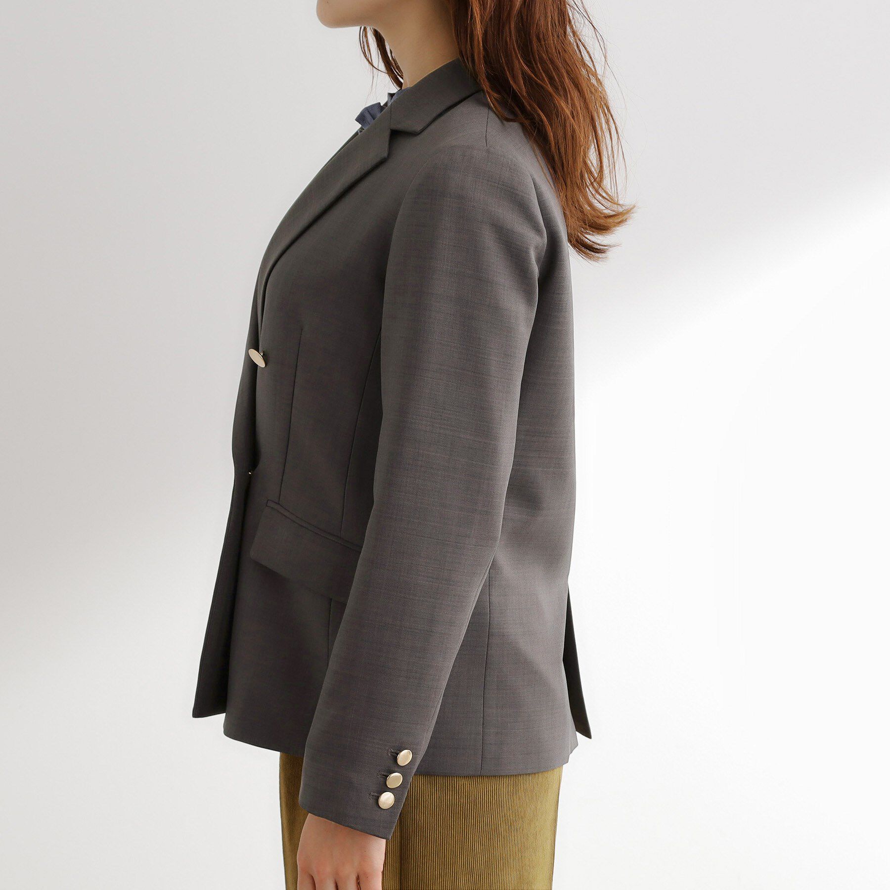 grove「【カセット服】ダブルブレストテーラードジャケット」|テーラードジャケット|