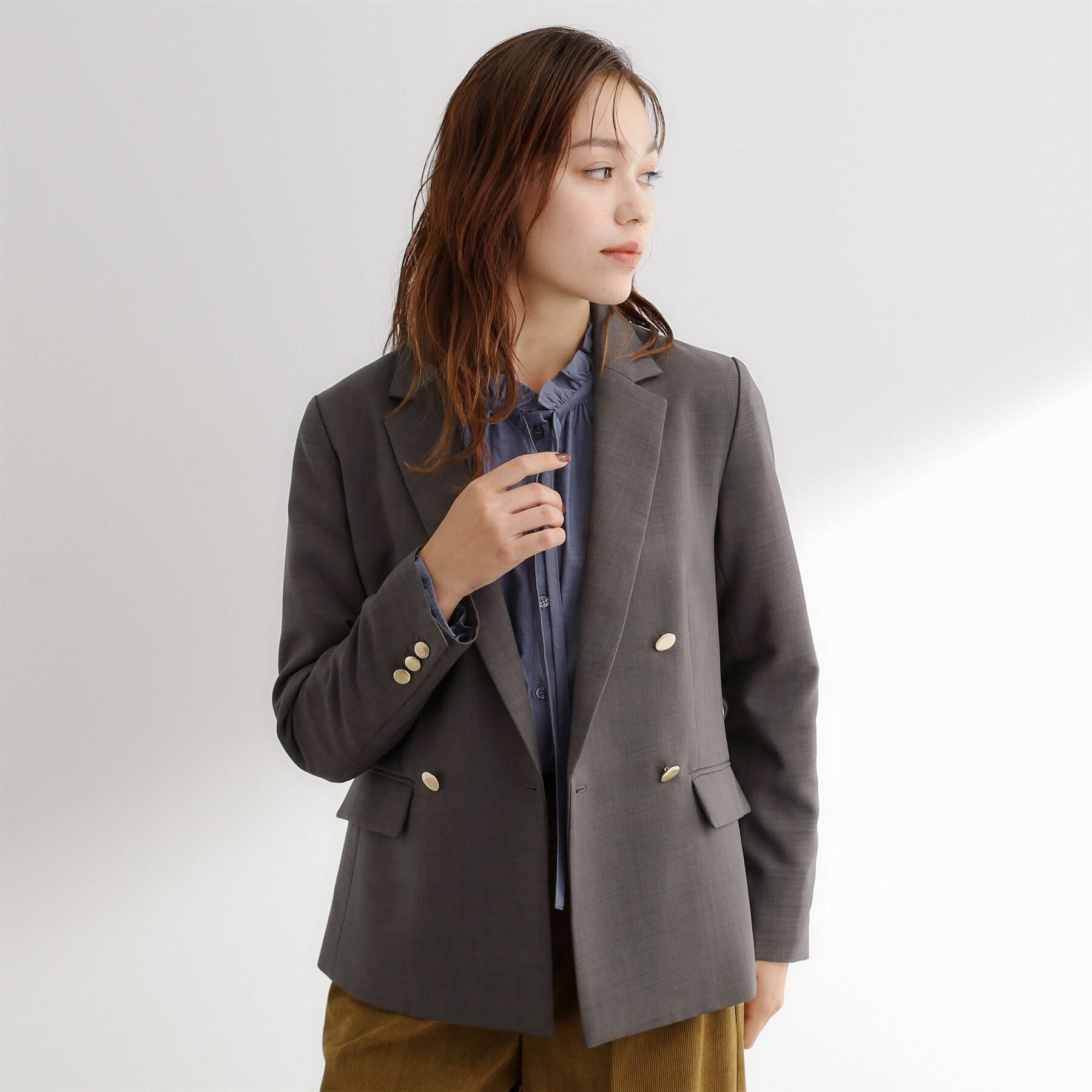 grove「【カセット服】ダブルブレストテーラードジャケット」|テーラードジャケット|
