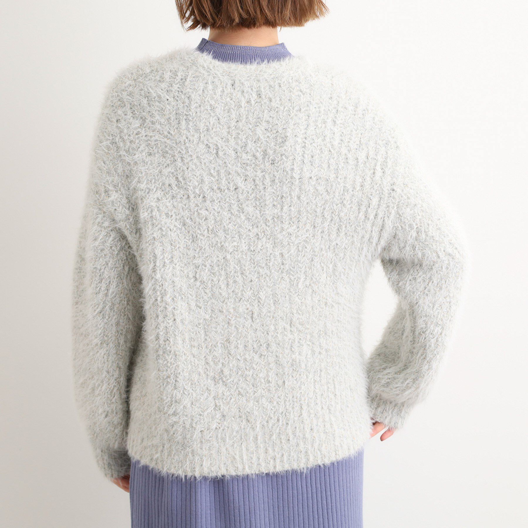 grove「オーバーサイズフェザーカーディガン」|カーディガン|