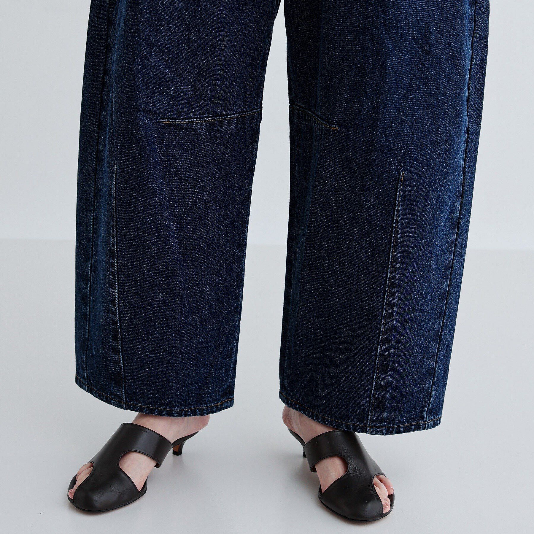 GALLEST「ハイウエストカーブデニム」|デニム|