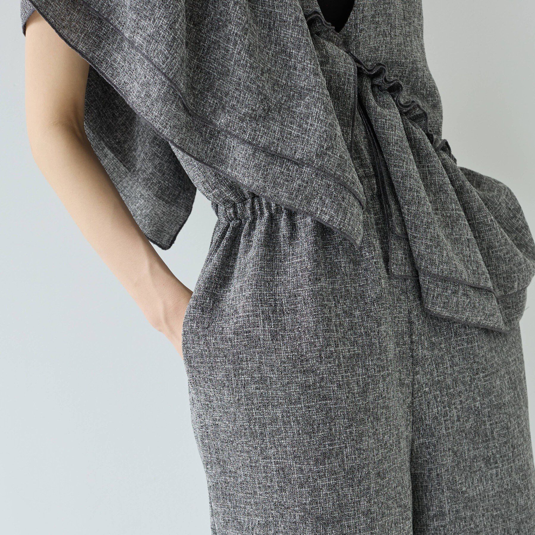 GALLEST「【一部店舗限定】4WAYツイードオールインワン」|オールインワン|