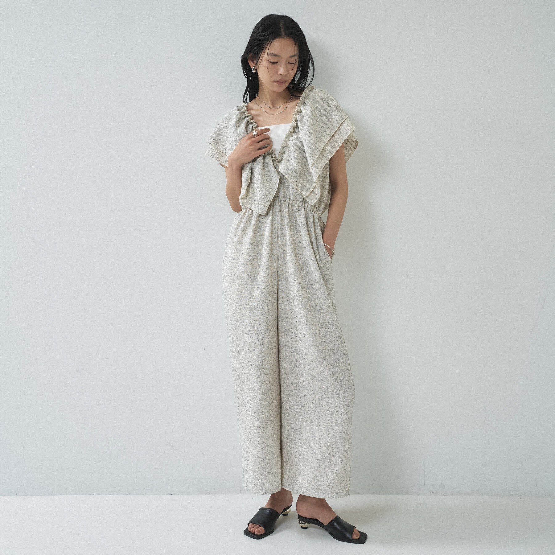 GALLEST「【一部店舗限定】4WAYツイードオールインワン」|オールインワン|