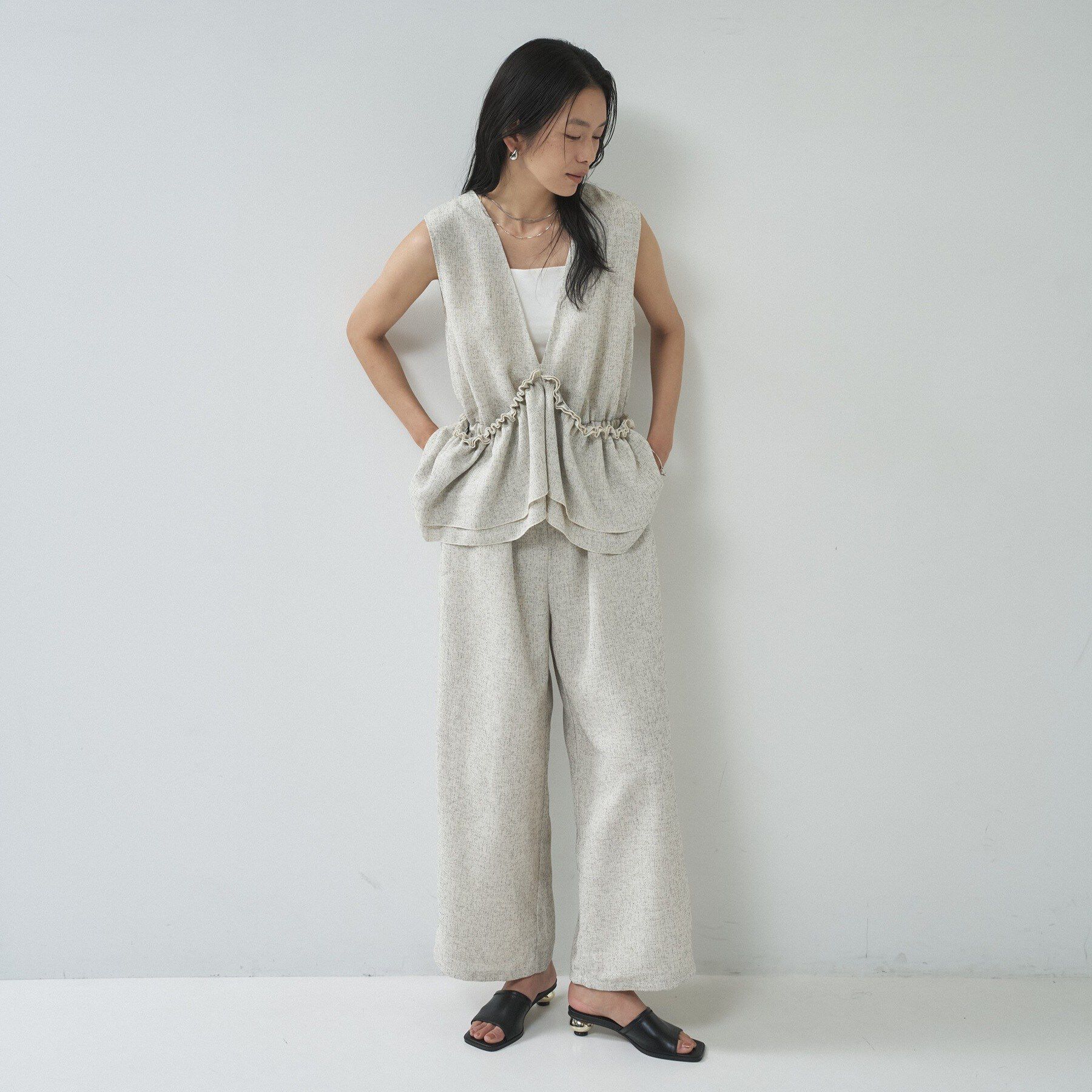 GALLEST「【一部店舗限定】4WAYツイードオールインワン」|オールインワン|