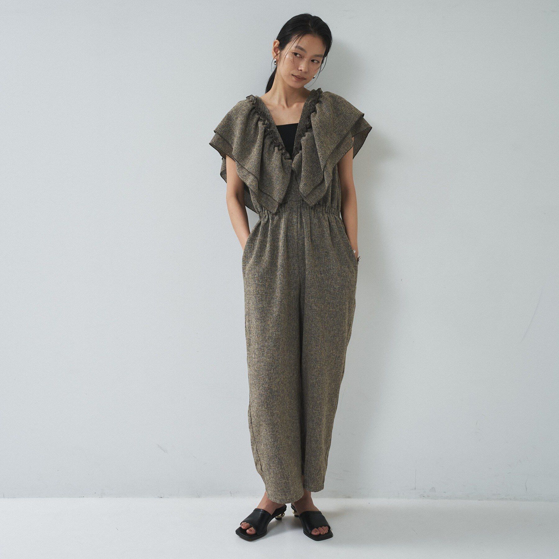 GALLEST「【一部店舗限定】4WAYツイードオールインワン」|オールインワン|