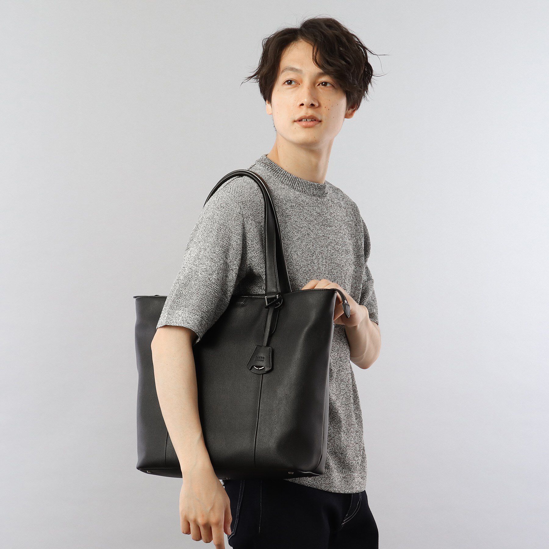 TAKEO KIKUCHI「スマート モノトーントートバッグ」|トートバッグ|