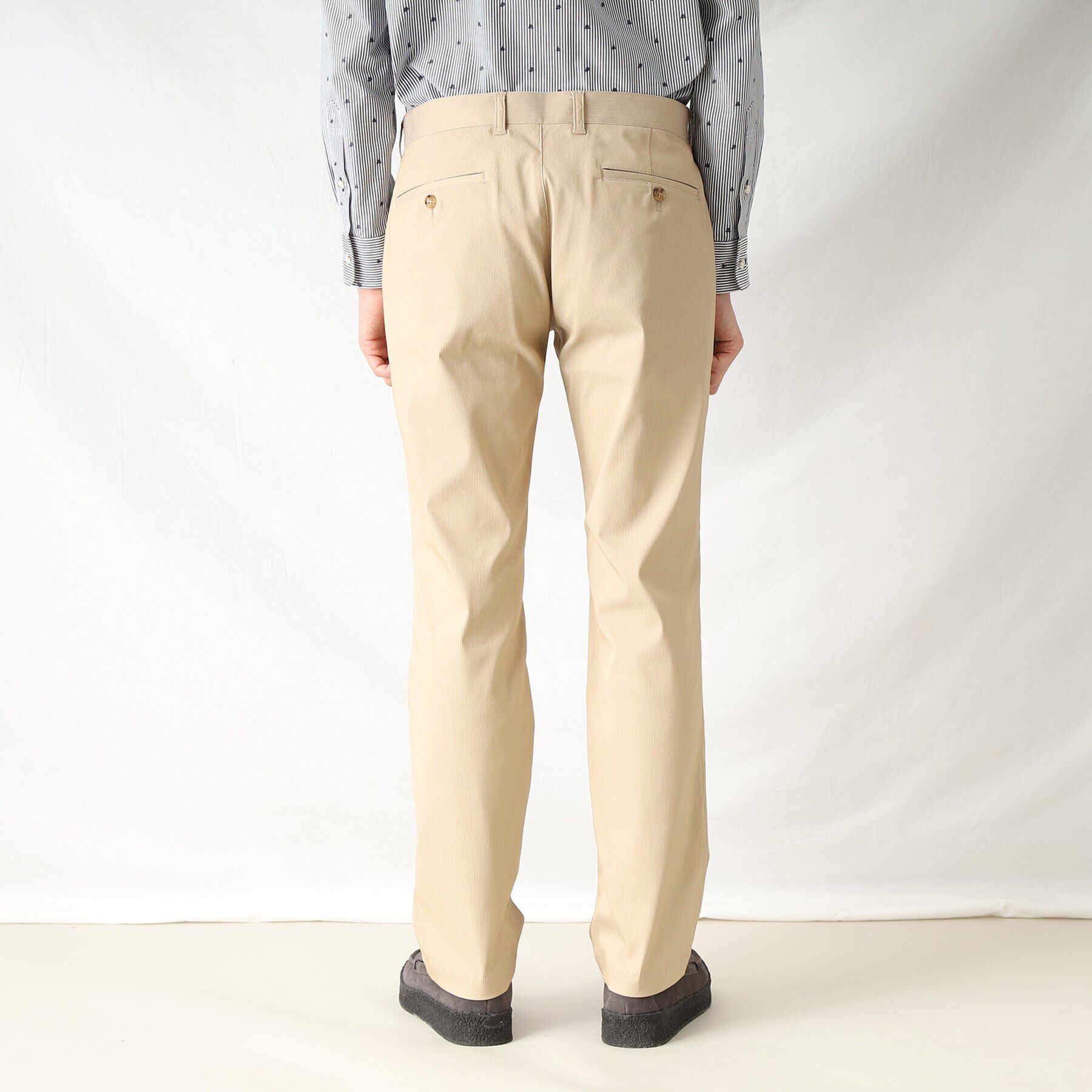 TAKEO KIKUCHI「ハイストレッチ ピケ スリム パンツ」|その他|