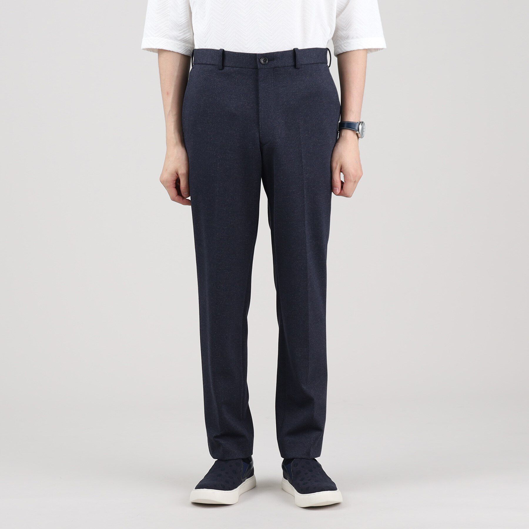 TAKEO KIKUCHI「【Sサイズ～】メランジ ストレッチ ジャージー スラックス」|その他|