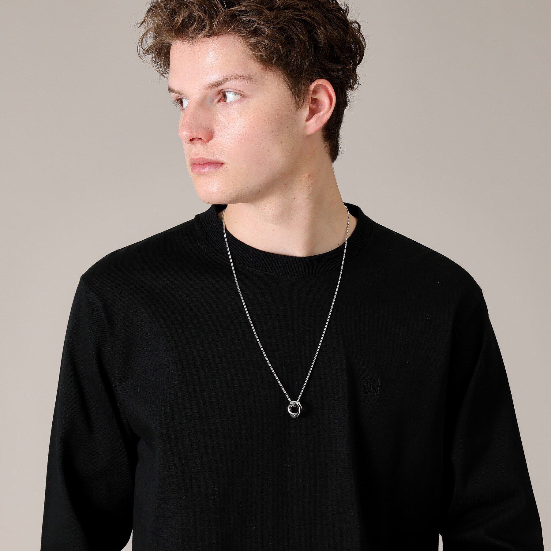 TAKEO KIKUCHI「インフィニティWリング グラスホルダーネックレス」|ネックレス|