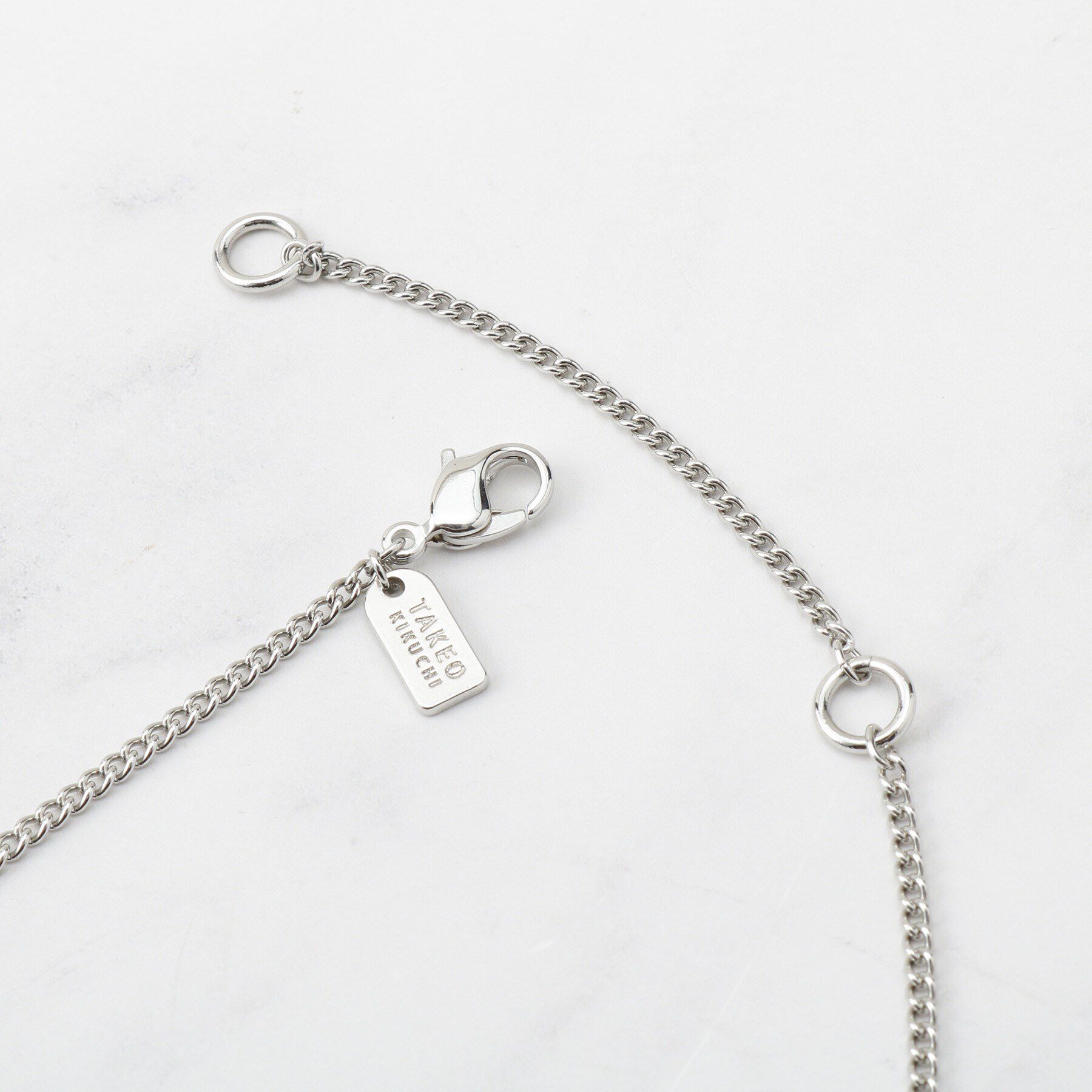 TAKEO KIKUCHI「インフィニティWリング グラスホルダーネックレス」|ネックレス|