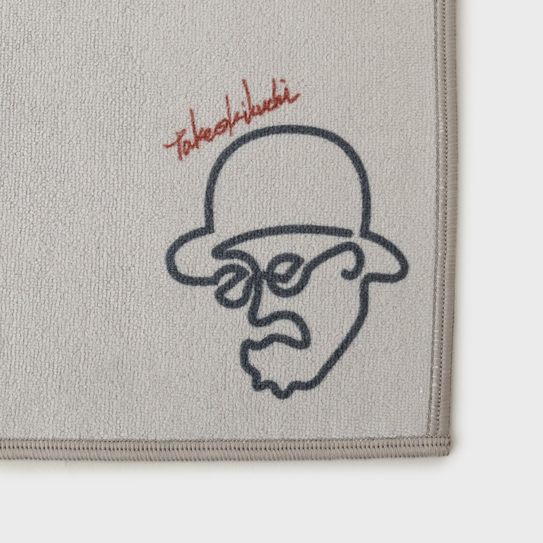 TAKEO KIKUCHI「ラインアートプリント フォンカチ」|ハンカチ|