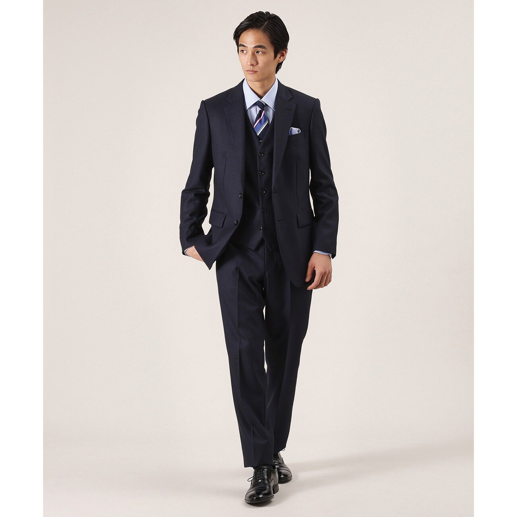 TAKEO KIKUCHI「【セレモニー対応】サテン4面パネル ポケットチーフ」|バンダナ・スカーフ|