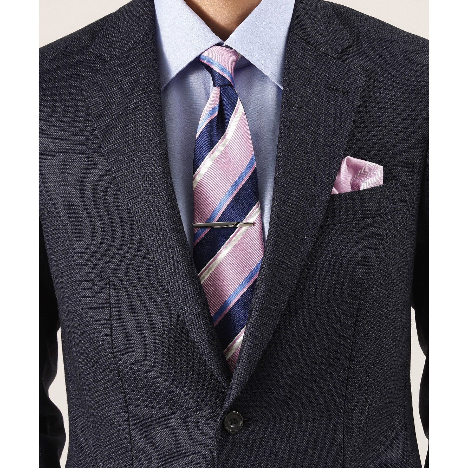 TAKEO KIKUCHI「【セレモニー対応】サテン4面パネル ポケットチーフ」|バンダナ・スカーフ|