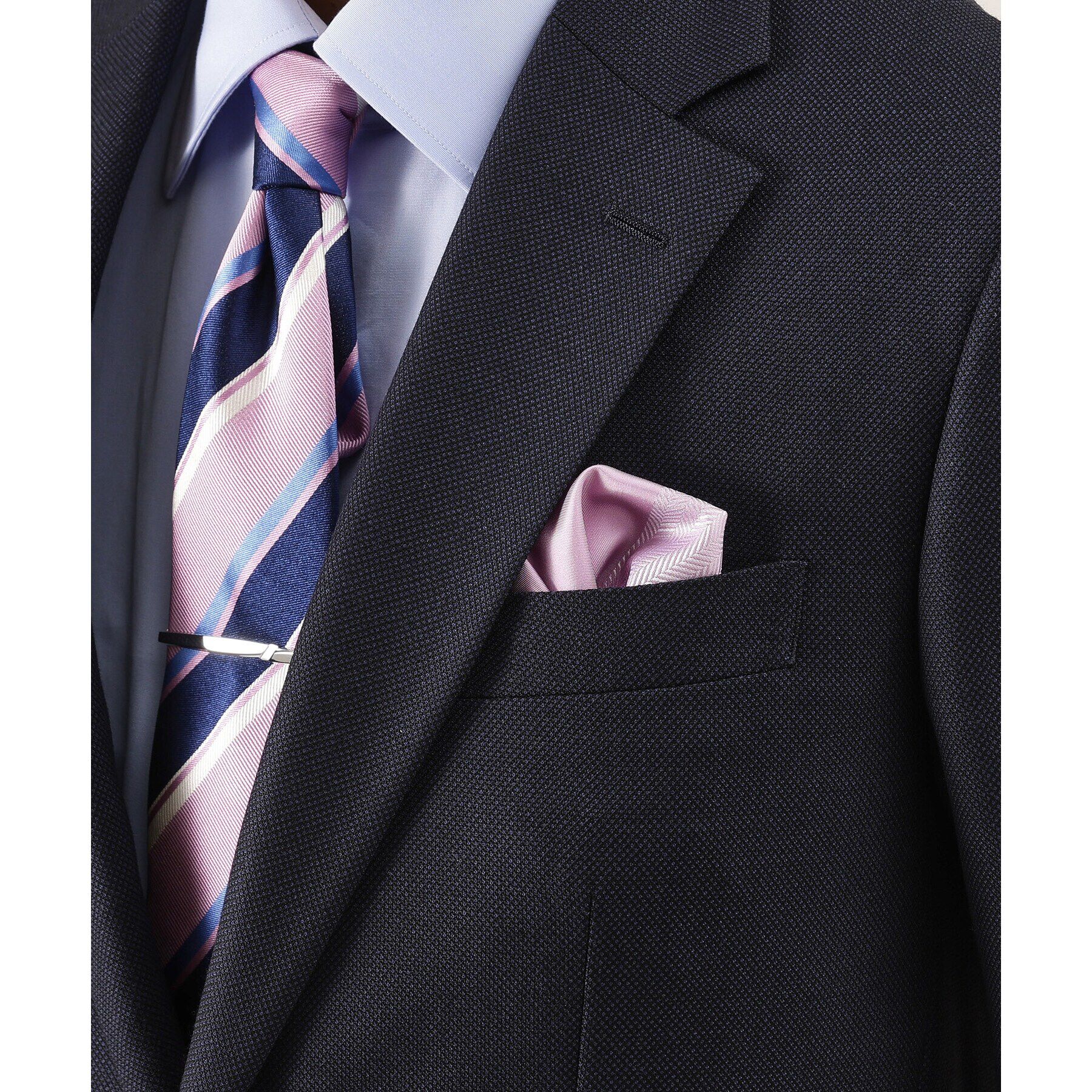 TAKEO KIKUCHI「【セレモニー対応】サテン4面パネル ポケットチーフ」|バンダナ・スカーフ|