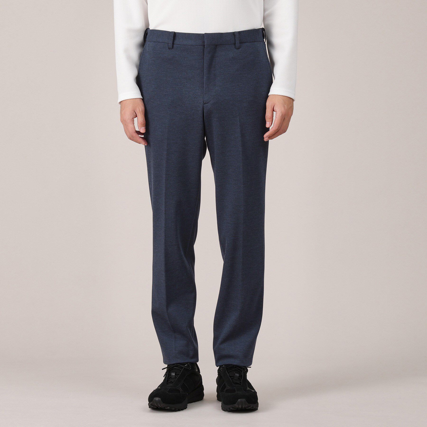 TAKEO KIKUCHI「メランジ ハニカム ストレッチ パンツ」|その他|