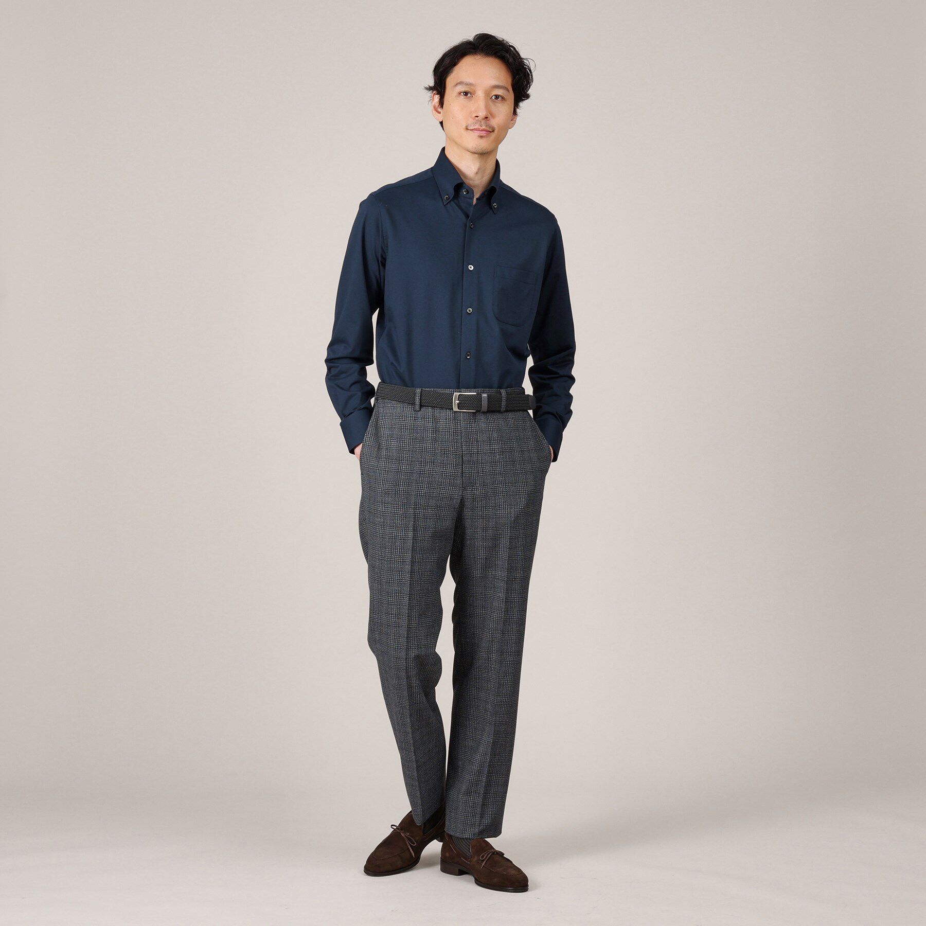 TAKEO KIKUCHI「ハイゲージ オックス ボタンダウンシャツ」|シャツ・ブラウス|