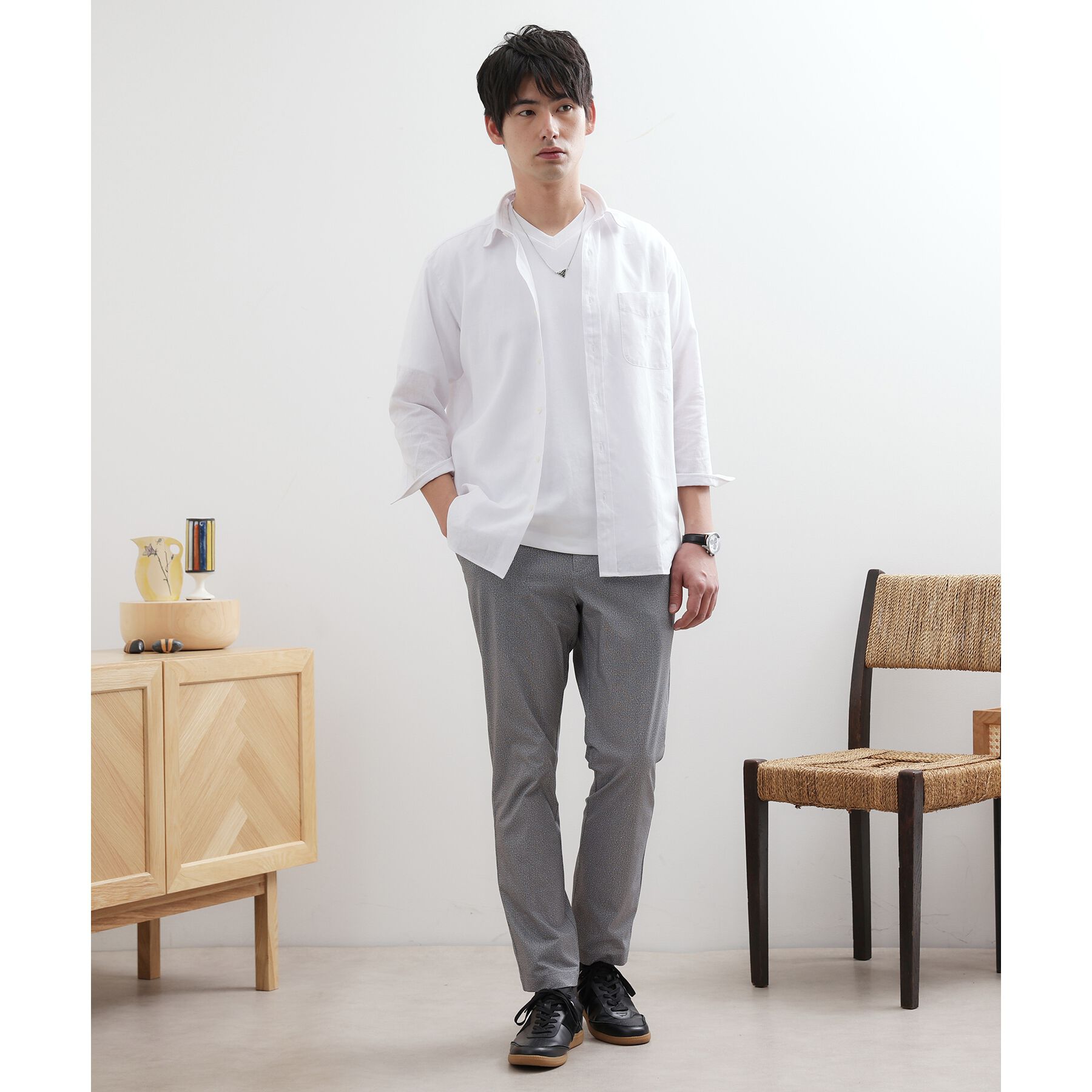 TAKEO KIKUCHI「エラスティック アクティブ イージーパンツ」|その他|