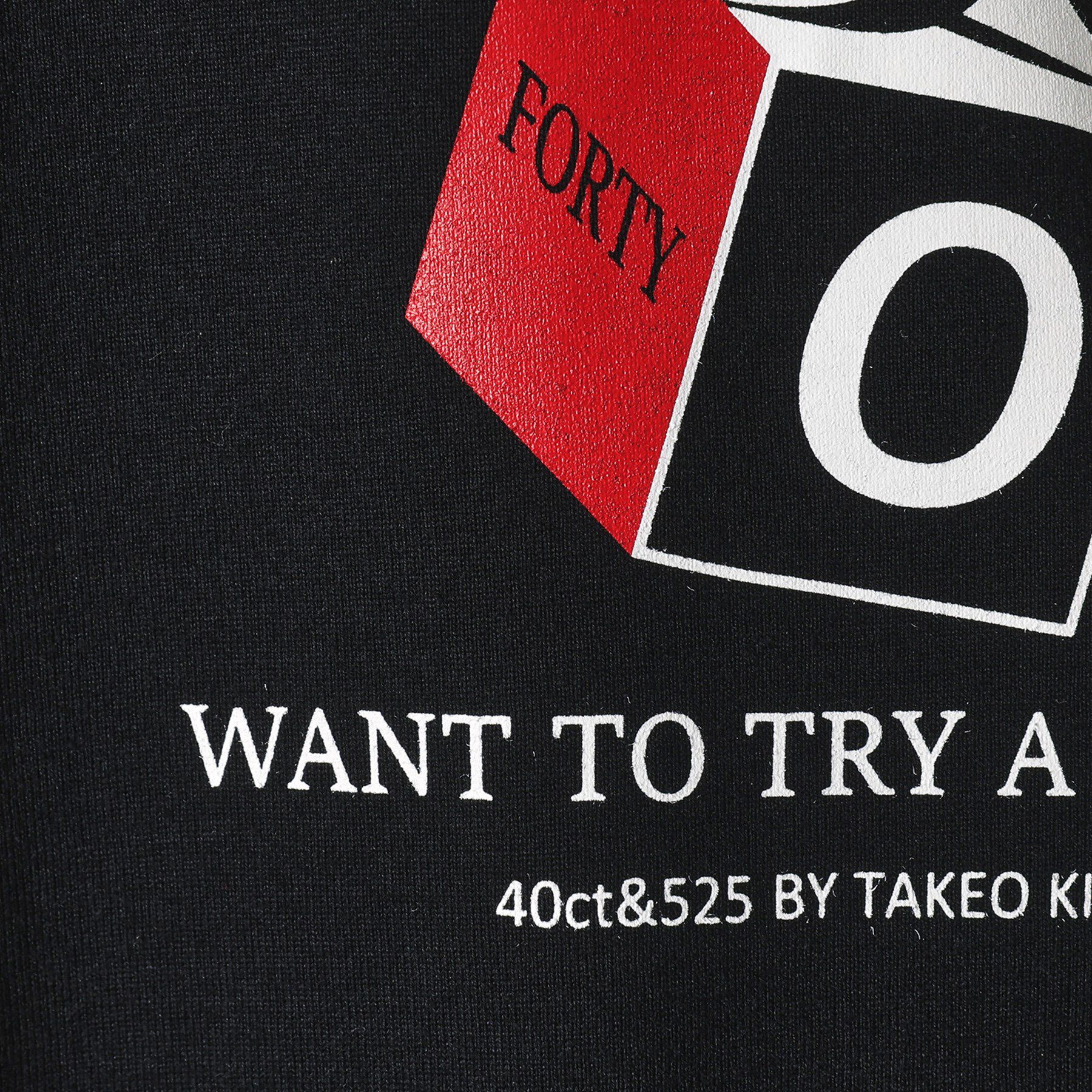 40CARATS&525「【Sサイズ～】キューブグラフィック半袖Tシャツ」|Tシャツ・カットソー|