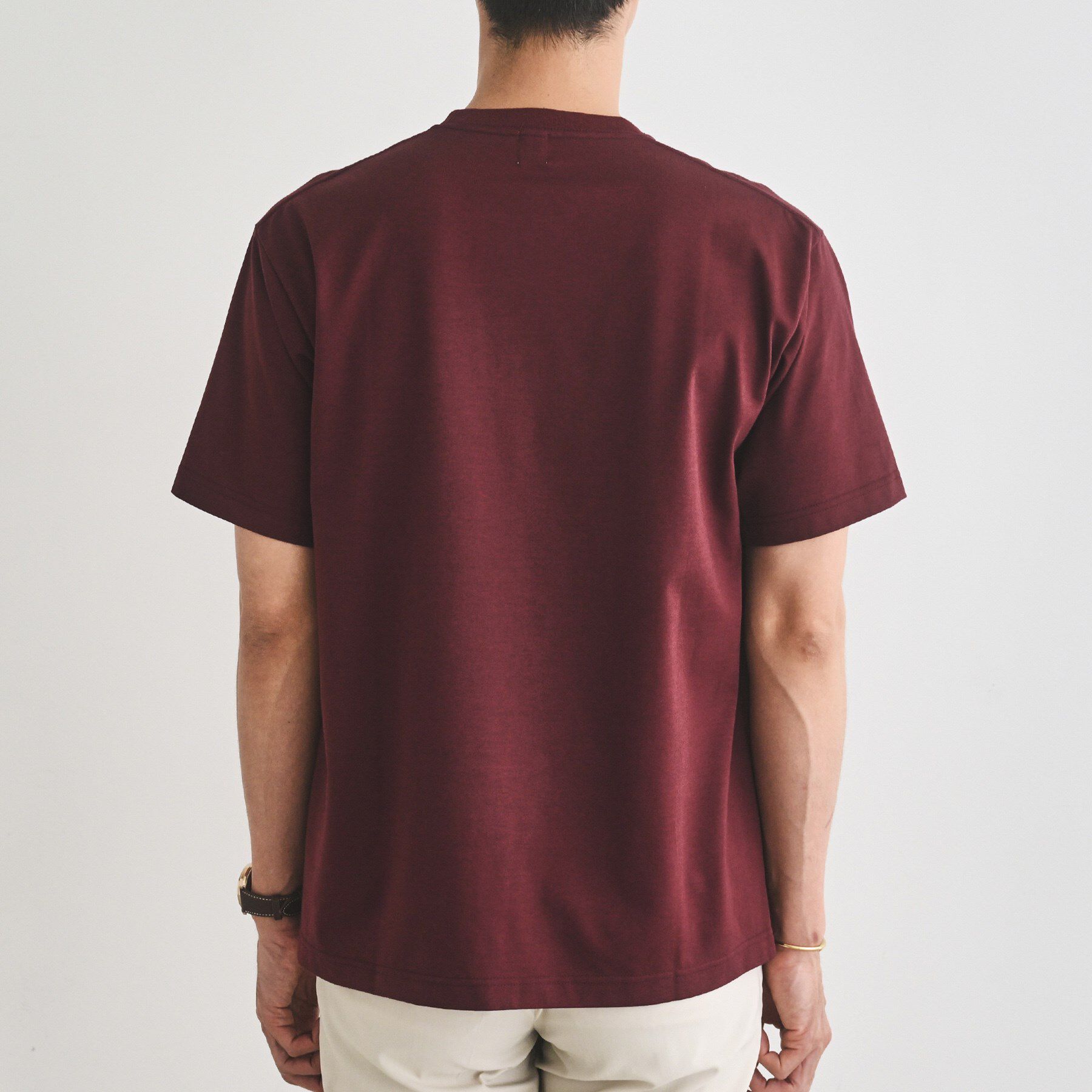 TAKEO KIKUCHI「レコードプリント 天竺 Tシャツ」|Tシャツ・カットソー|