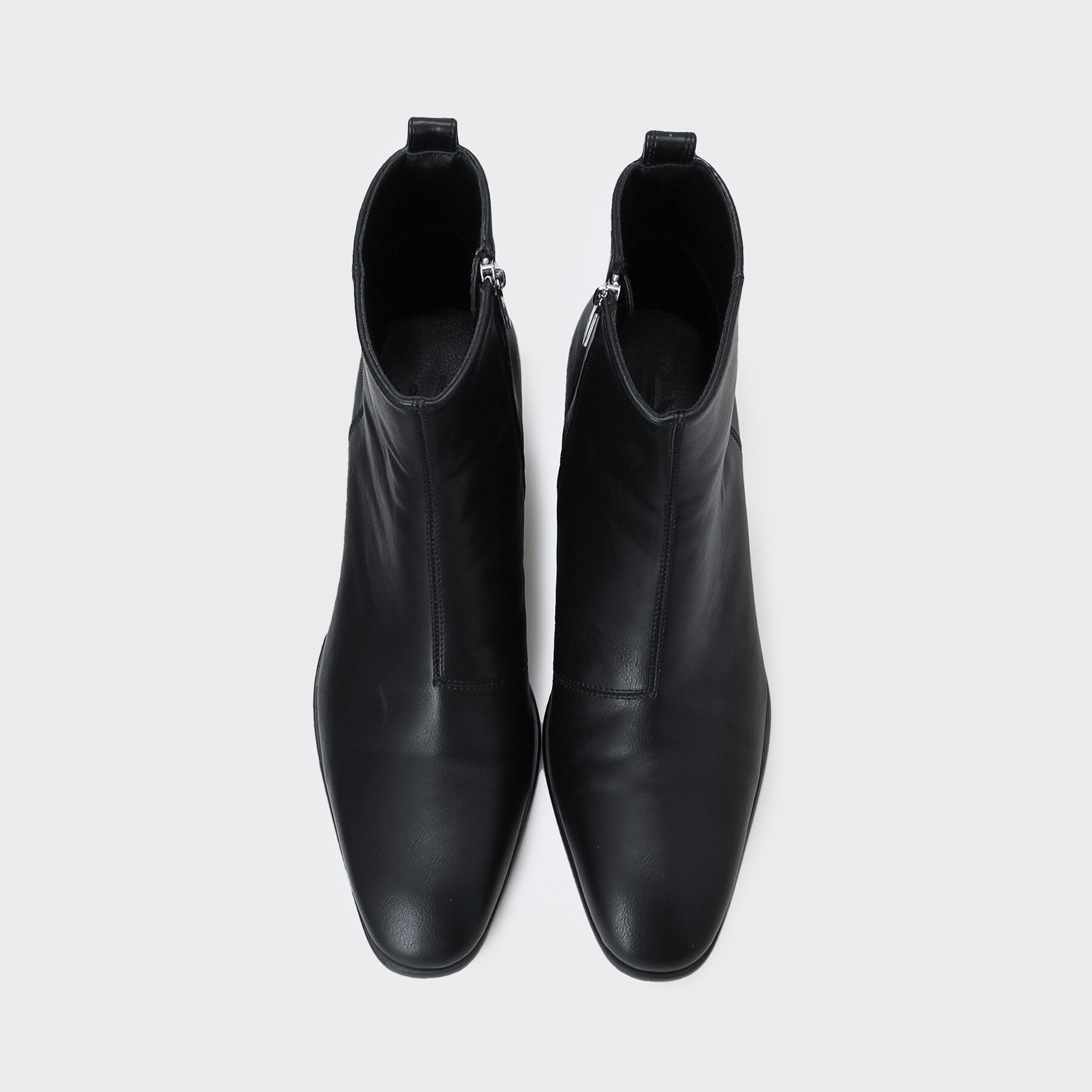 tk.TAKEO KIKUCHI「ヒールジップブーツ」|ショートブーツ|