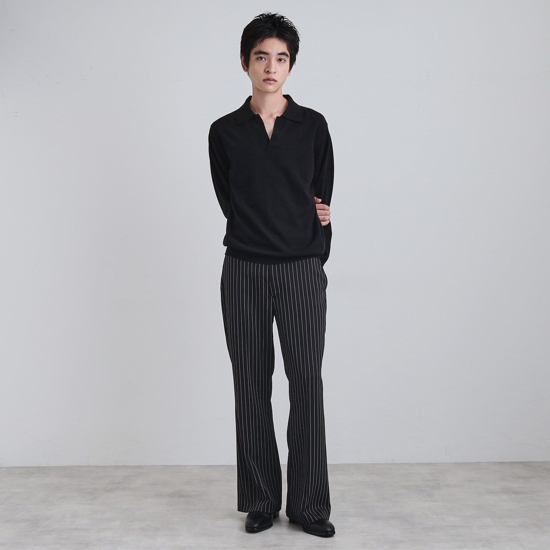 tk.TAKEO KIKUCHI「ヒールジップブーツ」|ショートブーツ|