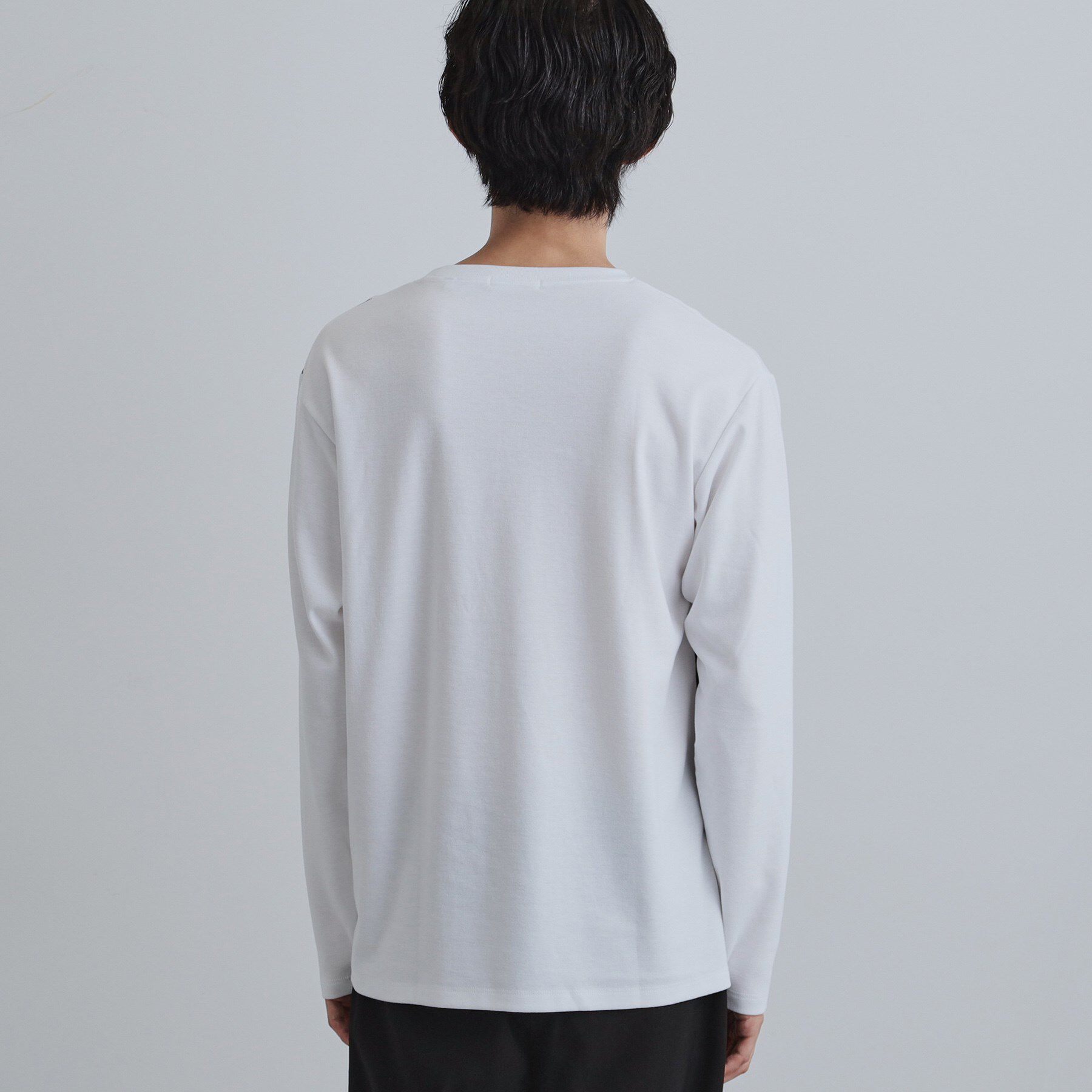 tk.TAKEO KIKUCHI「ブロックシャドー切替カットソー」|Tシャツ・カットソー|