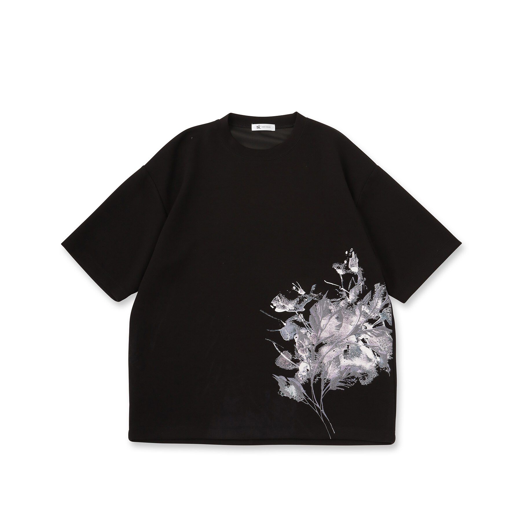 tk.TAKEO KIKUCHI「リーフエンブロブラーTシャツ」|Tシャツ・カットソー|