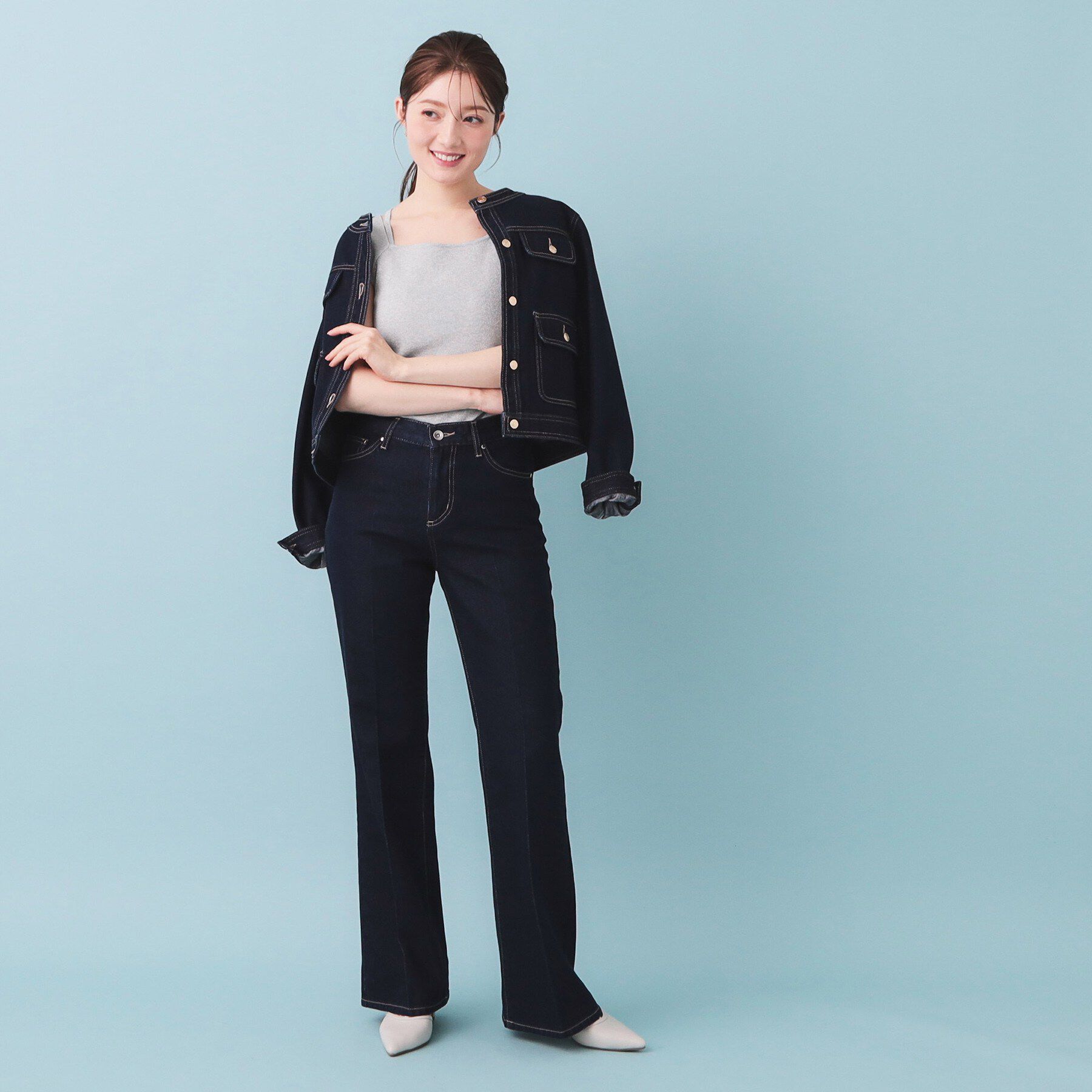 index「2Wayスクエアネックニットタンク【洗濯機OK/抗ピル】」|キャミソール|