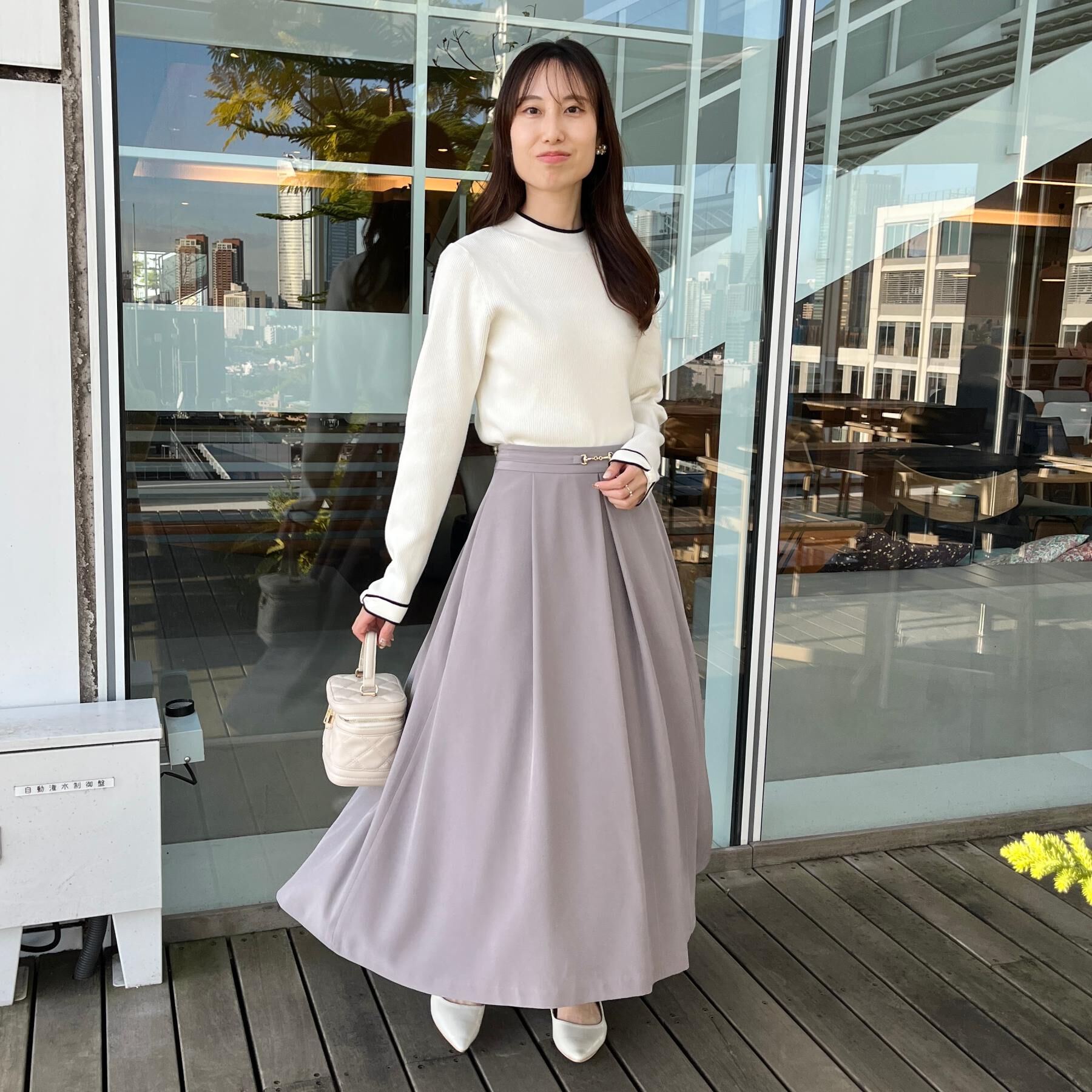 Couture broach「【洗える・着映え】袖リボン リブニット」|ニット・セーター|