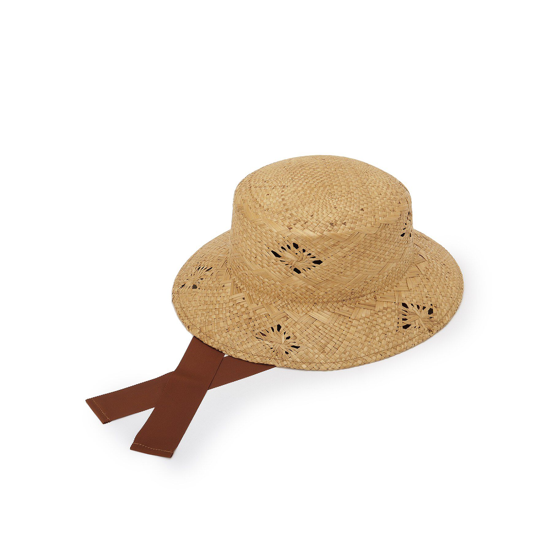 Couture broach「雑材リボン付きハット」|ハット|