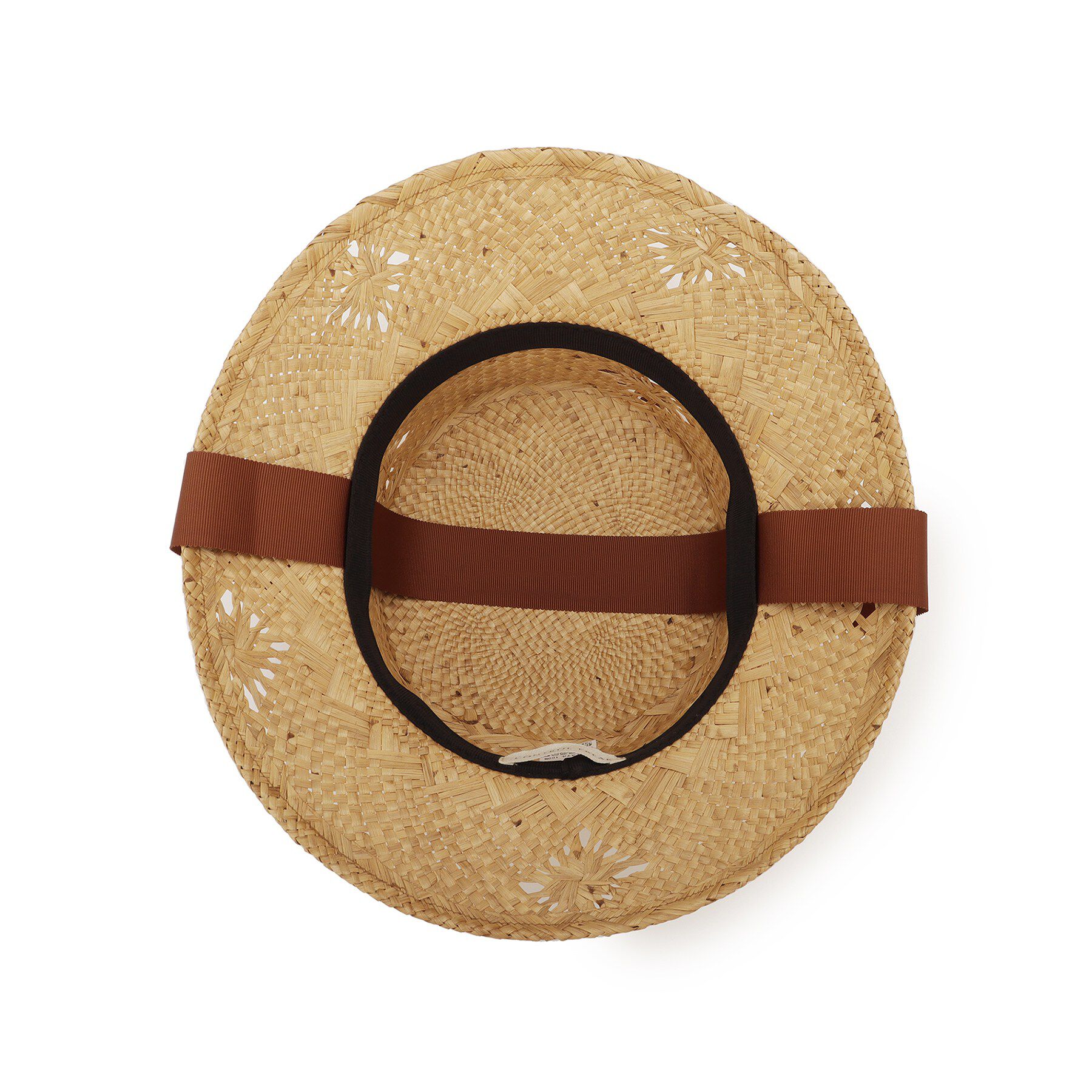 Couture broach「雑材リボン付きハット」|ハット|