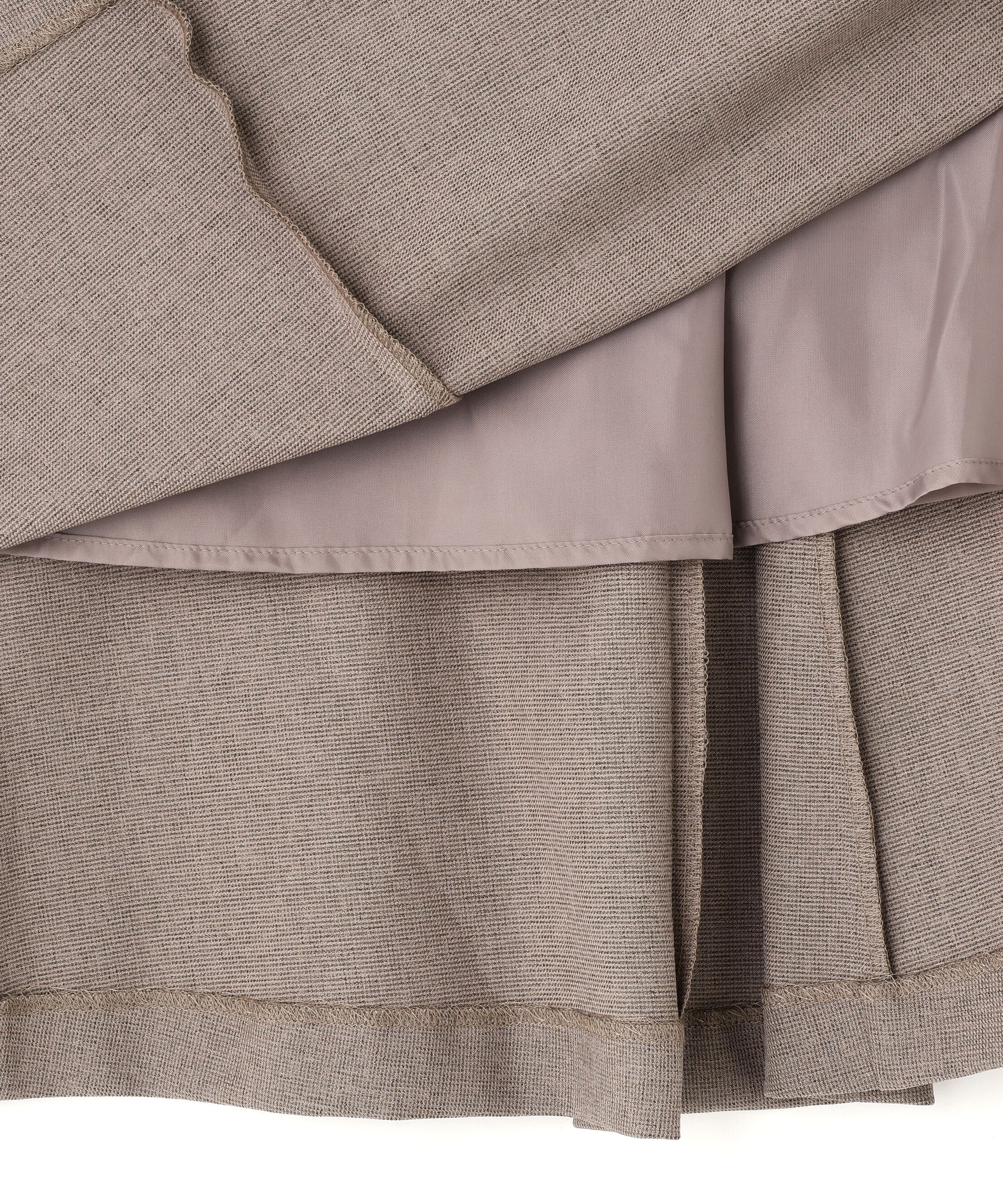  「メタルバックルフレアスカート」|スカート|