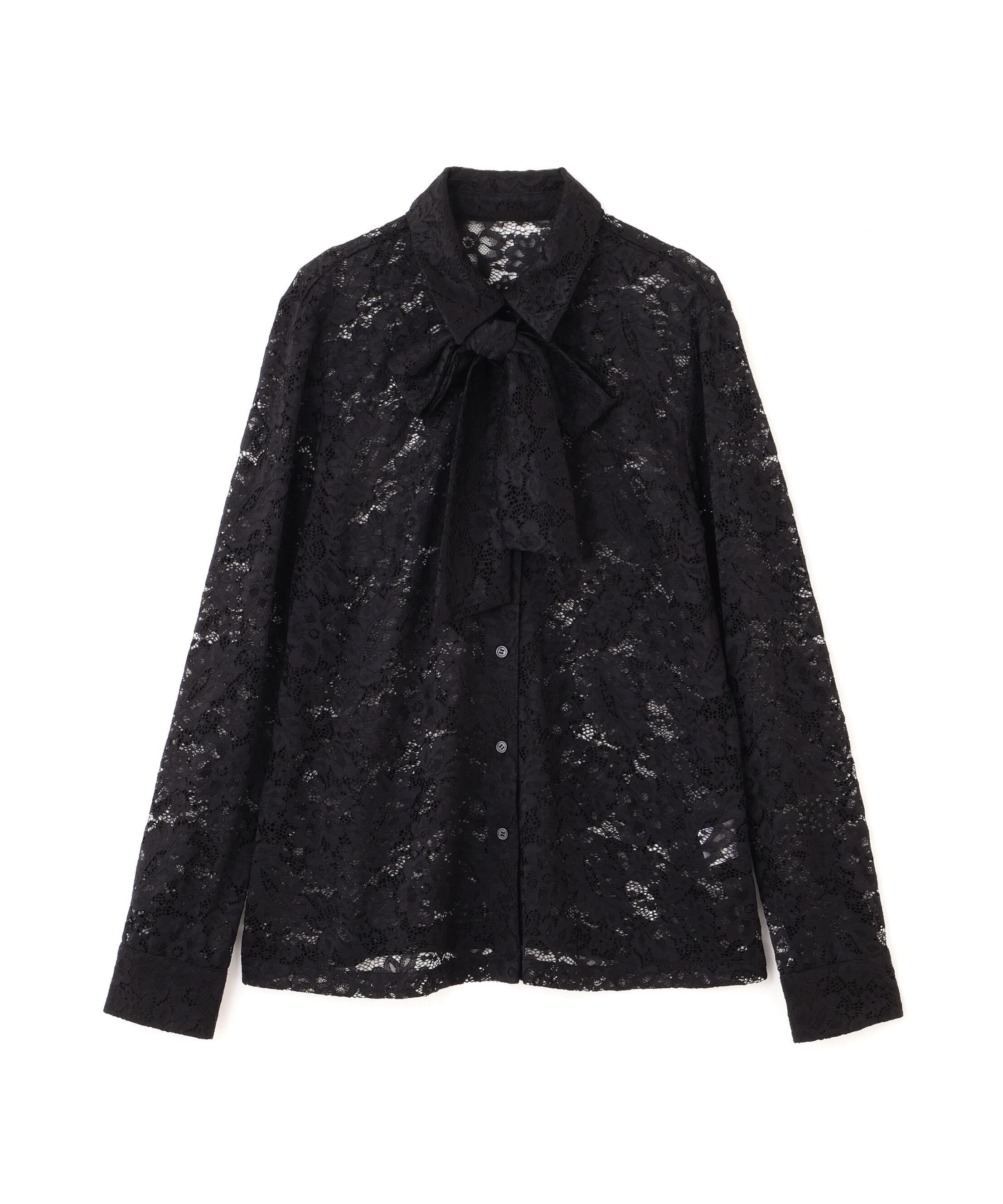  「〈N.〉レースボウタイブラウス」|シャツ・ブラウス|