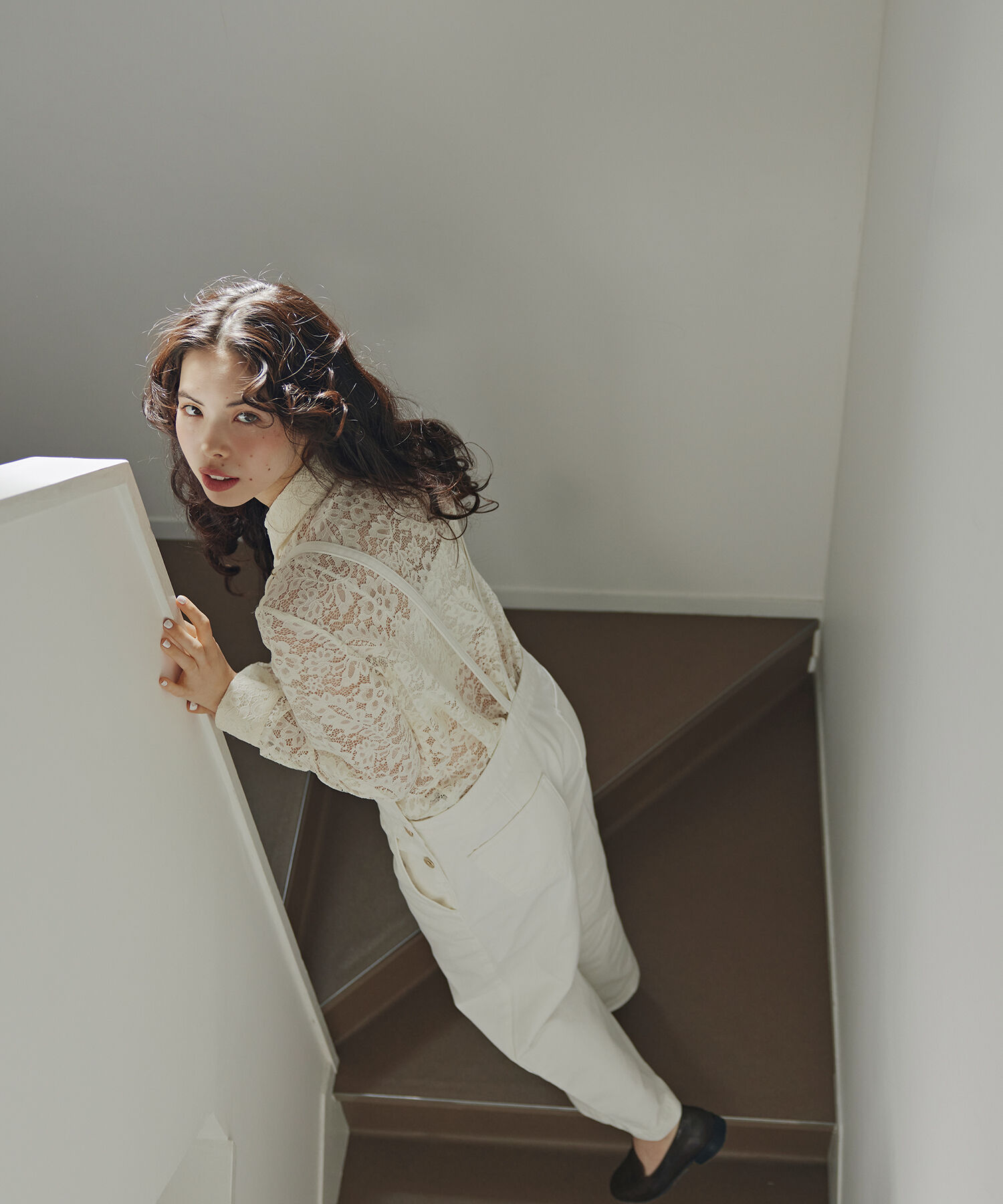  「〈N.〉レースボウタイブラウス」|シャツ・ブラウス|