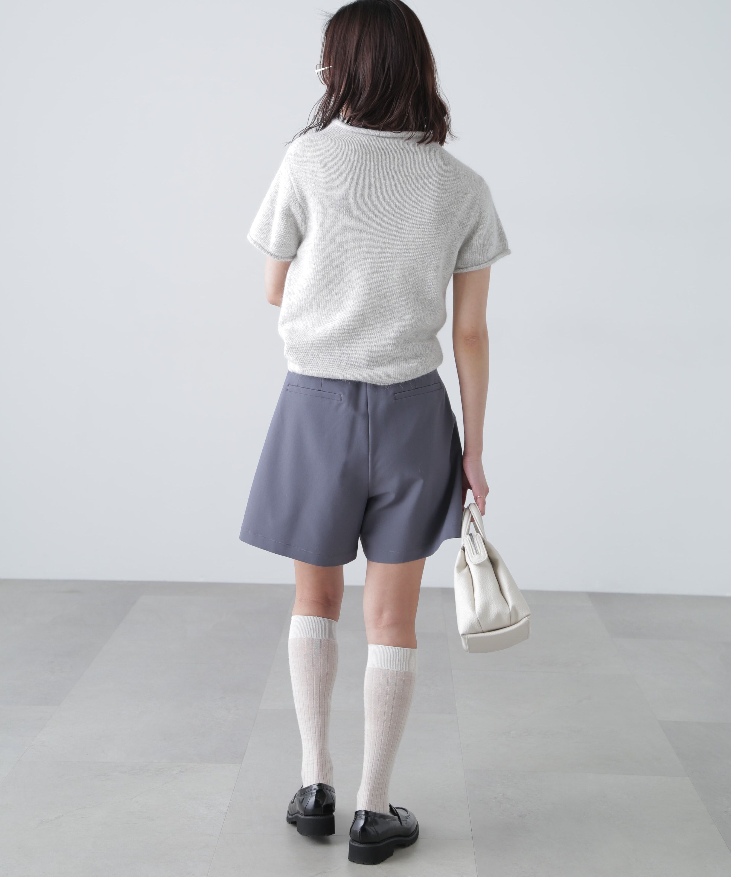  「〈セットアップ対応〉ツータックキュロットパンツ」|その他|